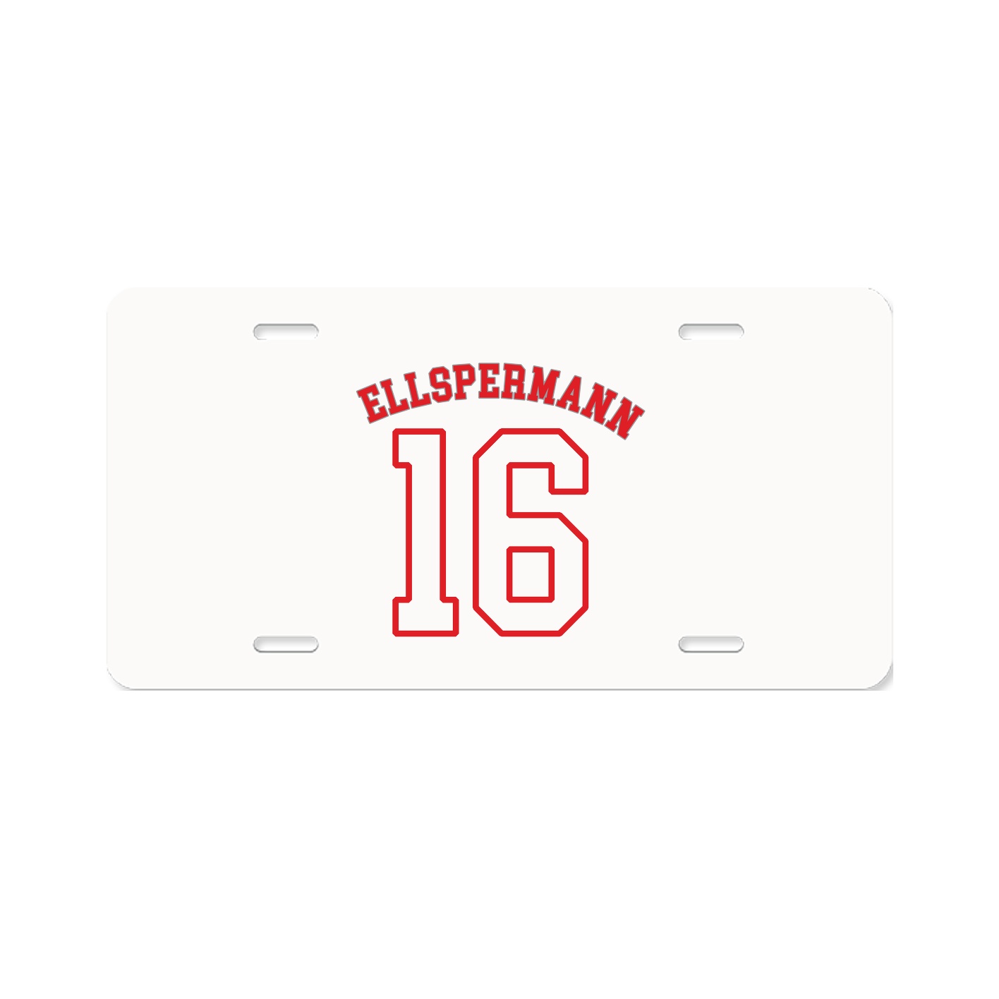 License Plate — Shirsey Arch in Classic