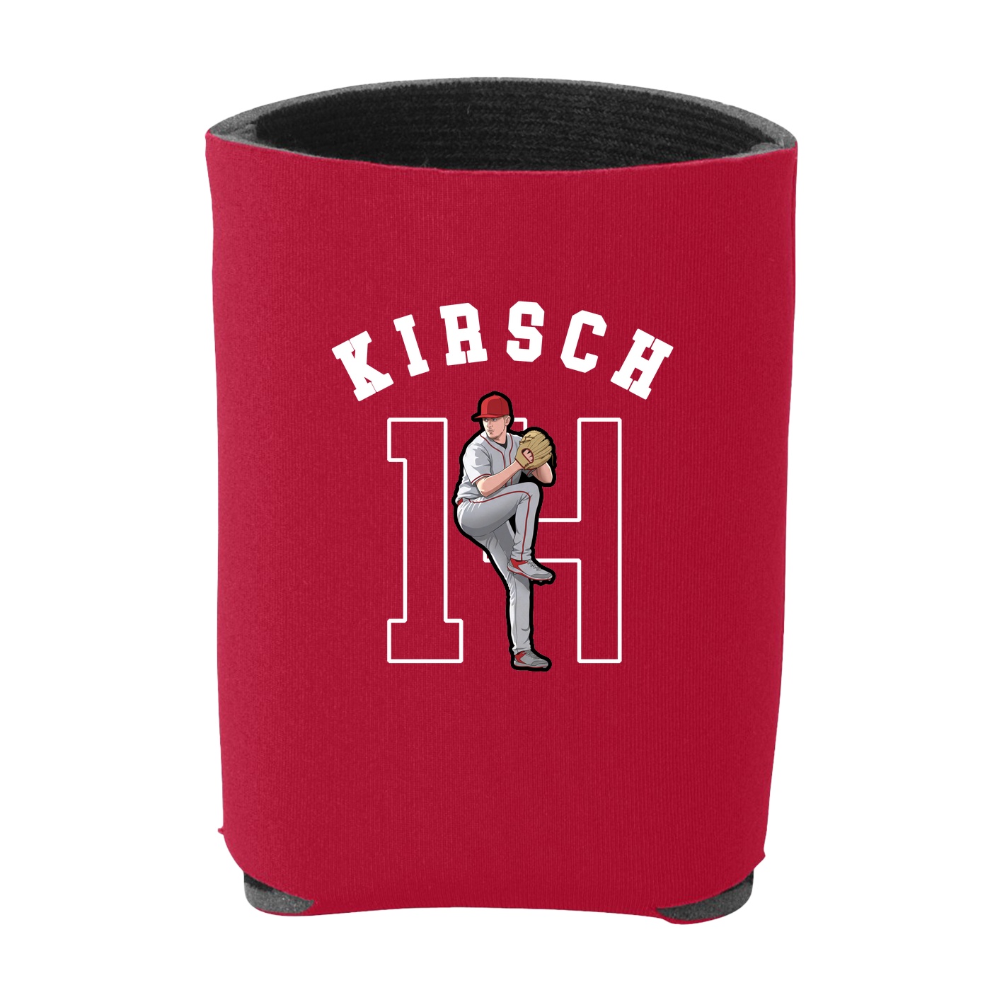 Can Holder — Shirsey Arch in Red