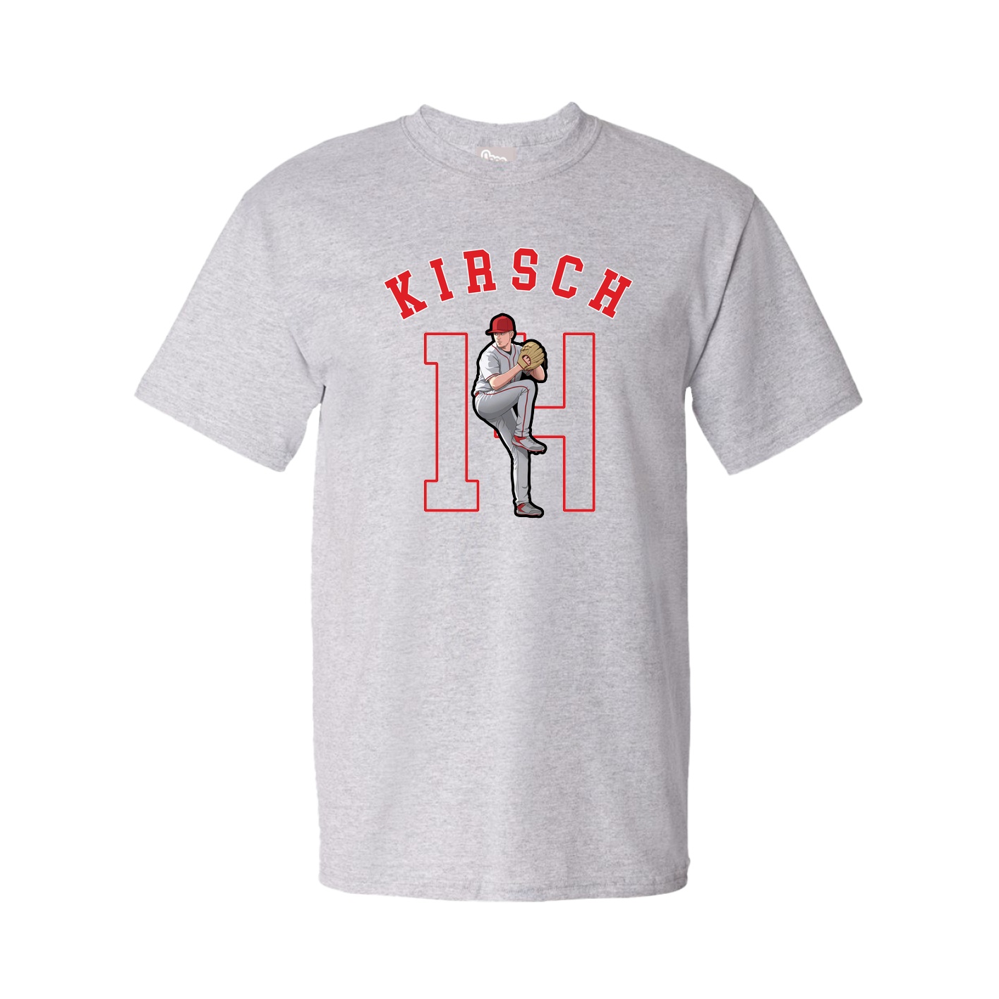 Youth Tee — Shirsey Arch in Grey