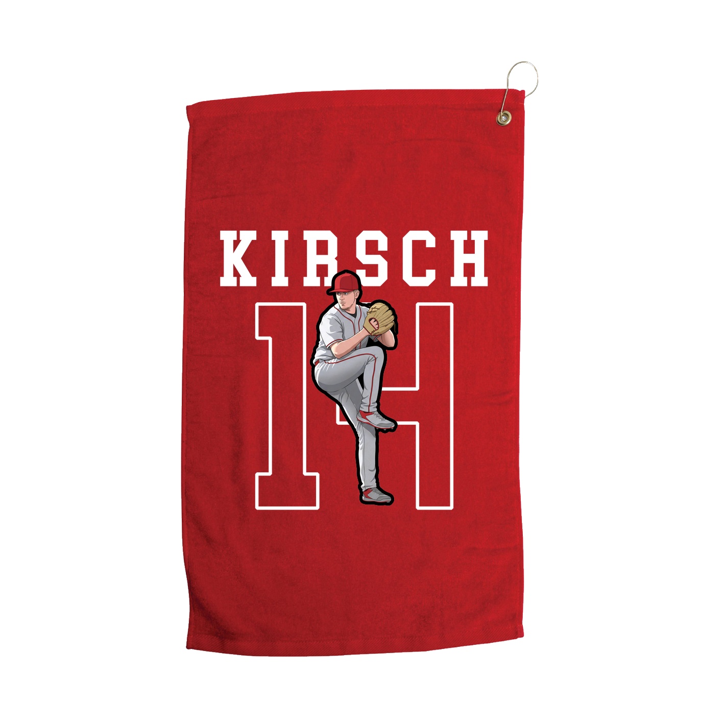Golf Towel — Shirsey in Red