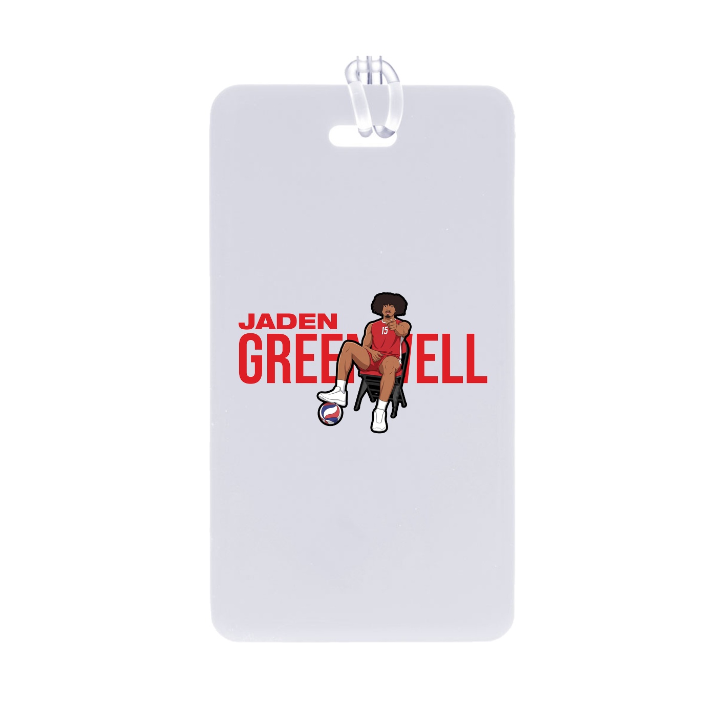 Bag Tag — Player Name in Classic