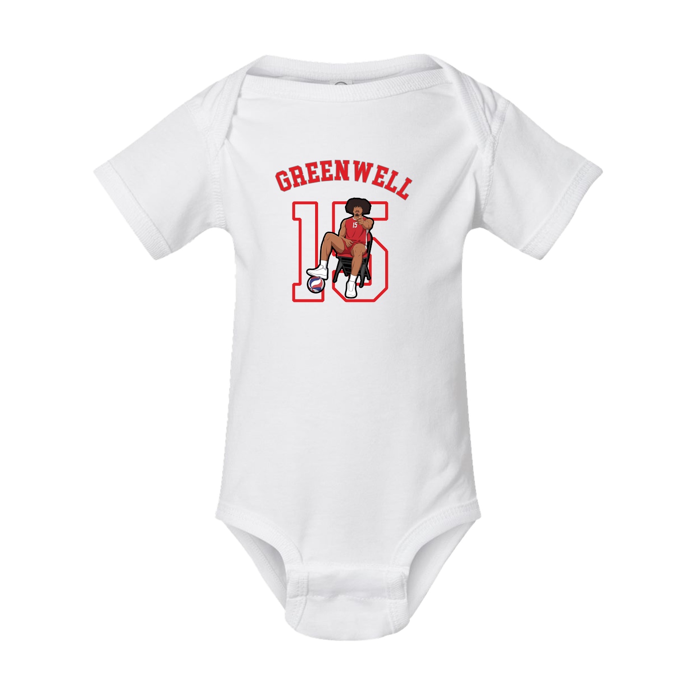 Baby Onesie — Shirsey Arch in White