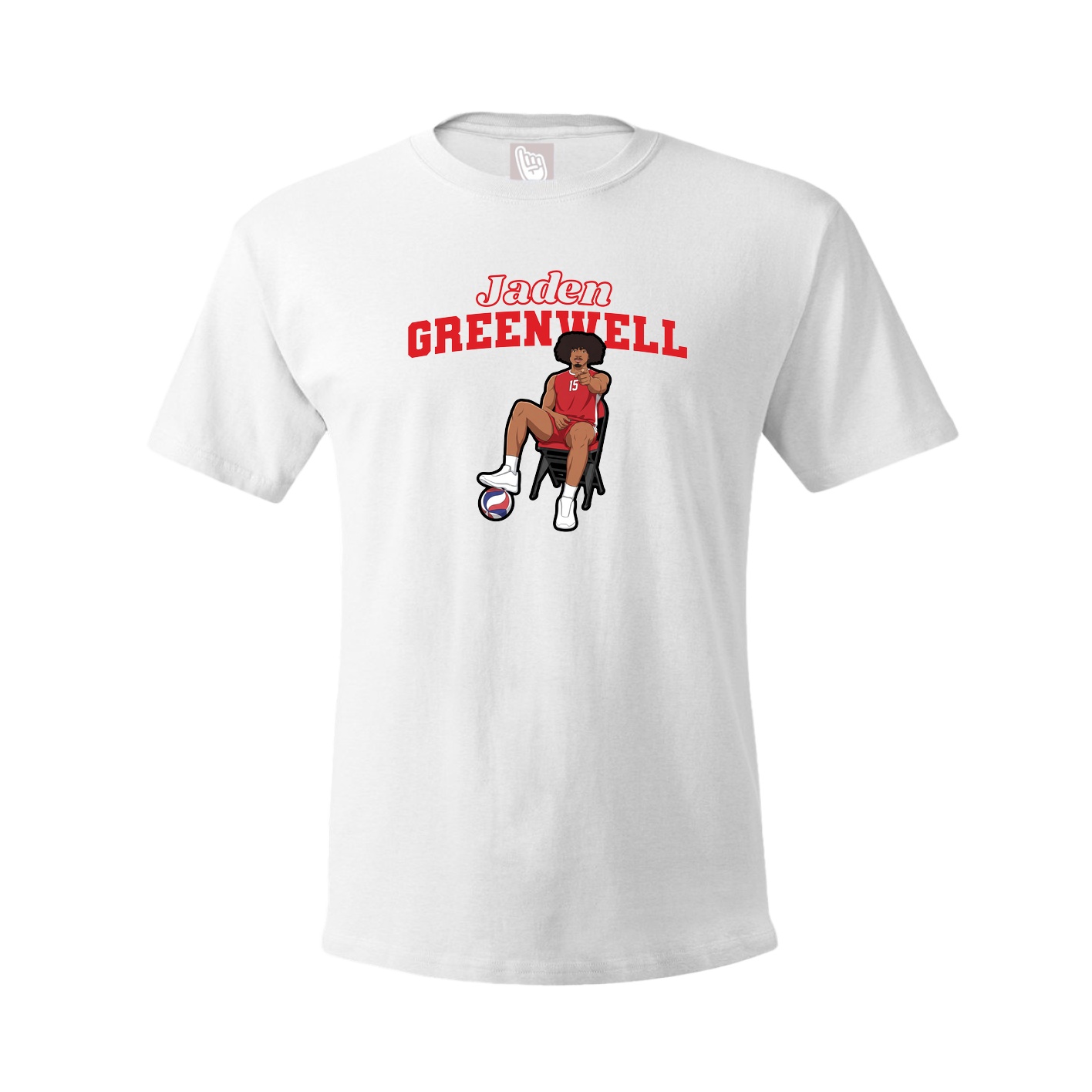 Tee — Name Arch in White