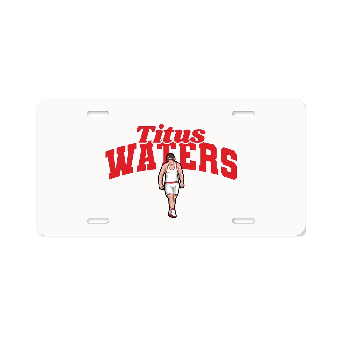 License Plate — Signature Arch in Classic