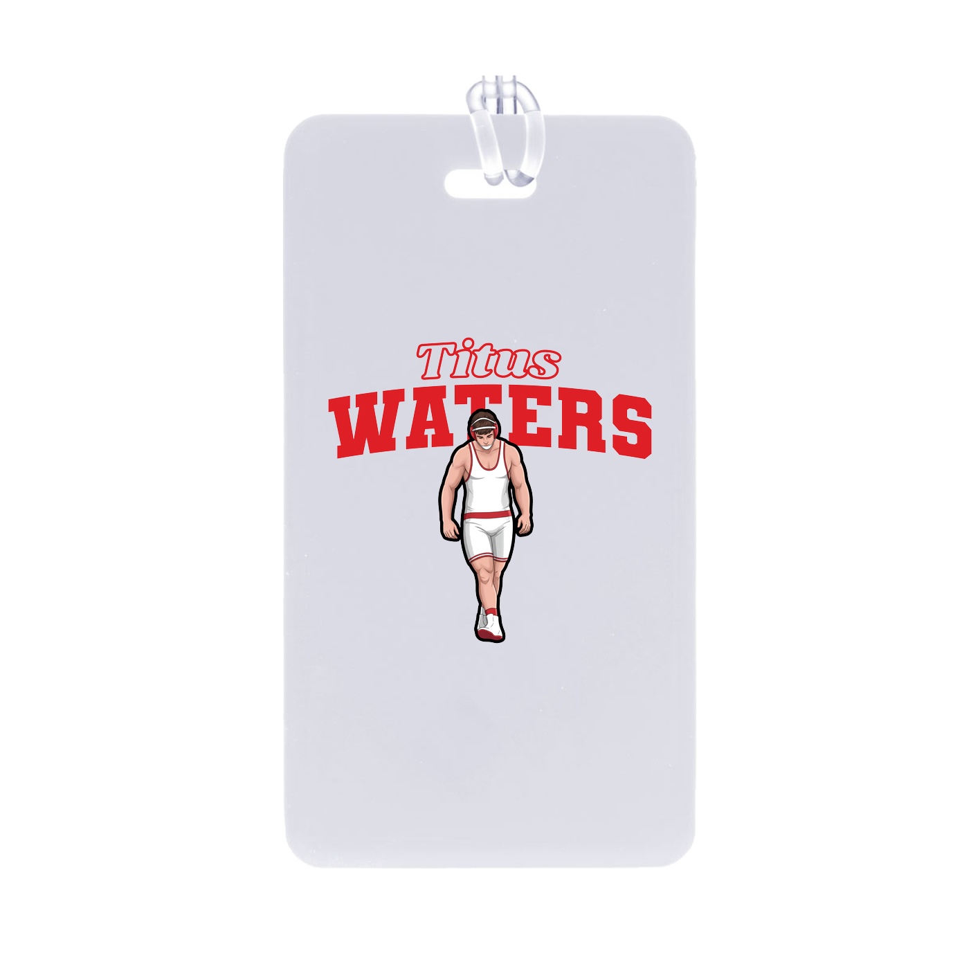 Bag Tag — Name Arch in Classic