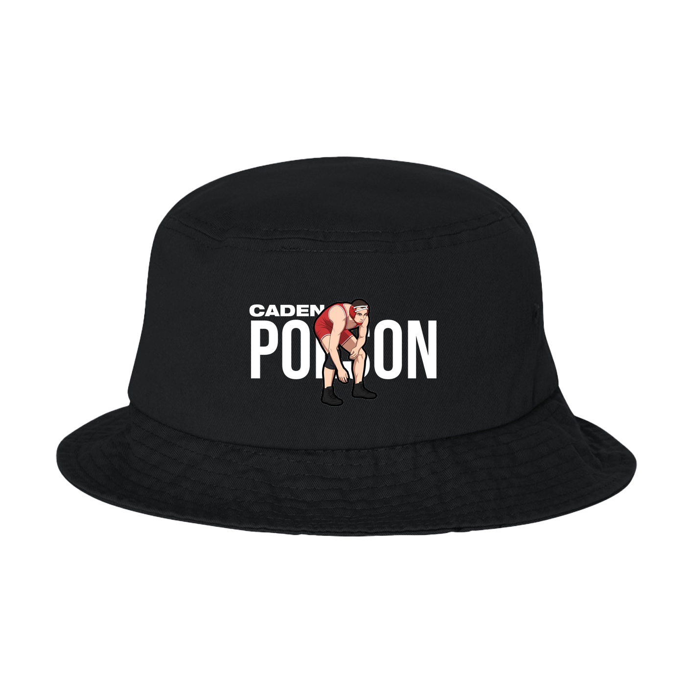 Bucket Cap — Player Name in Black