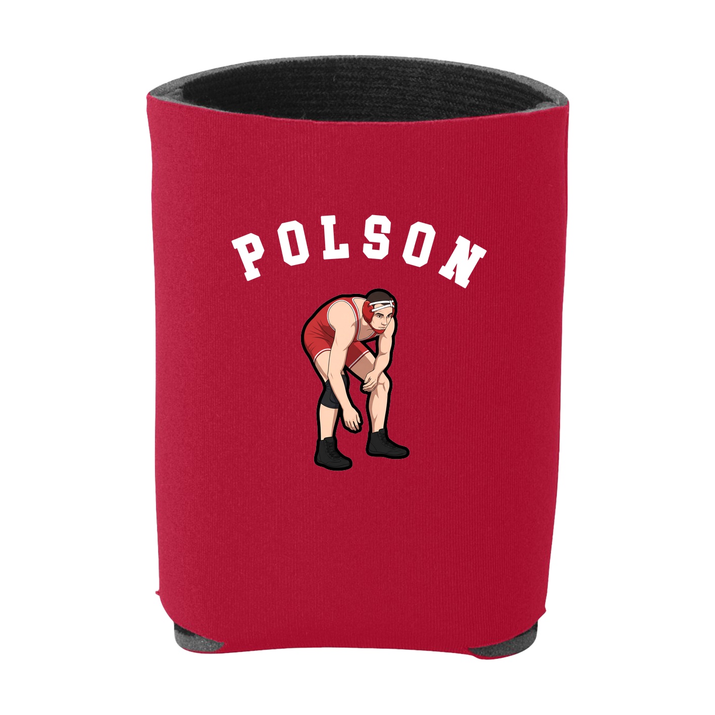 Can Holder — Shirsey Arch in Red