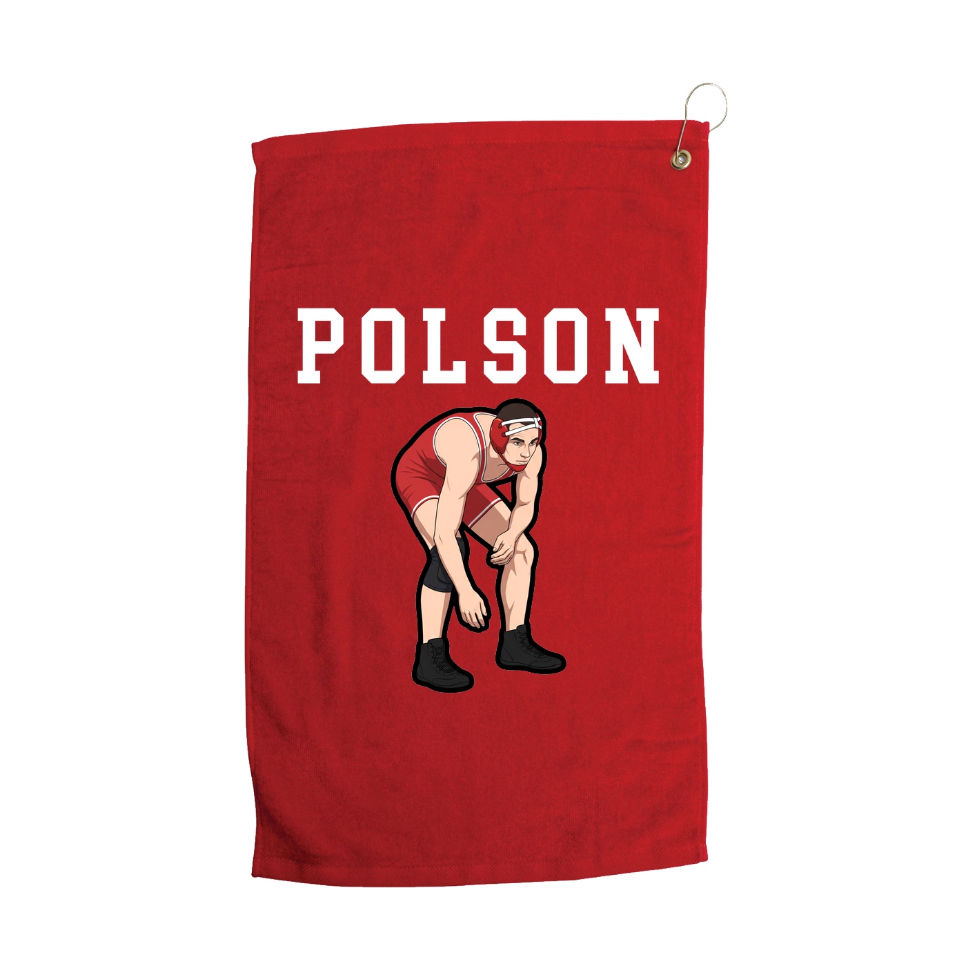 Golf Towel — Shirsey in Red