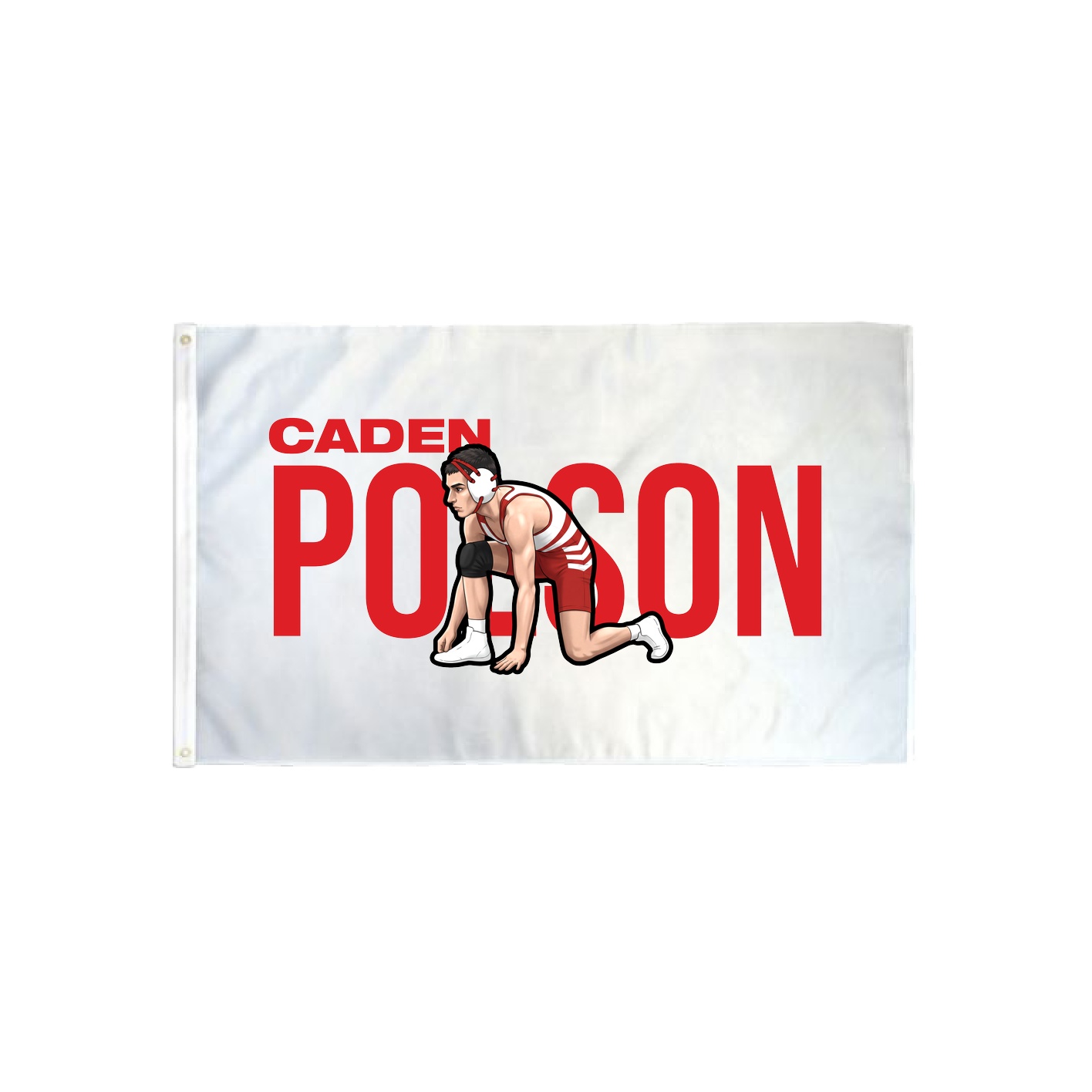 3x5 Flag — Player Name in Classic