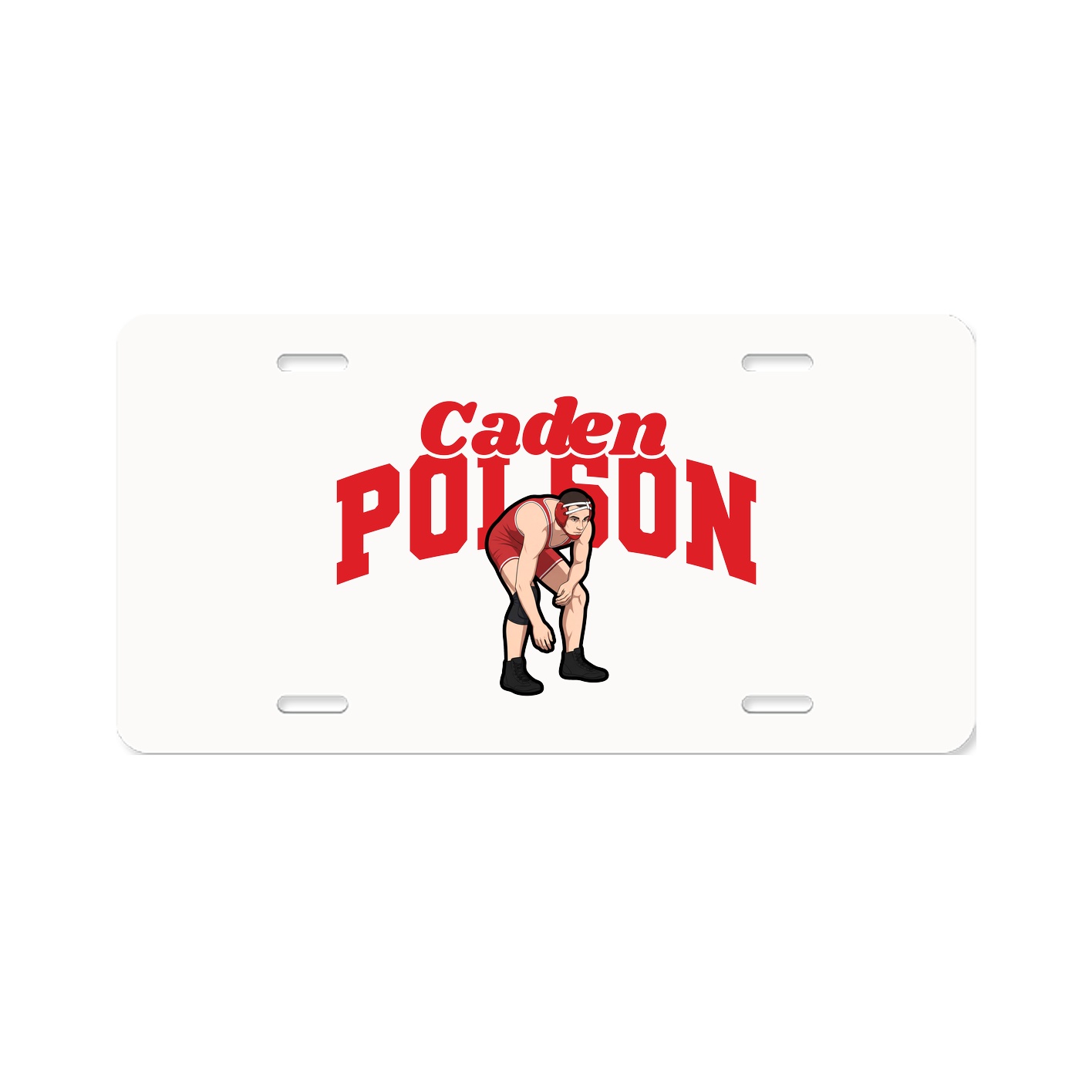 License Plate — Signature Arch in Classic