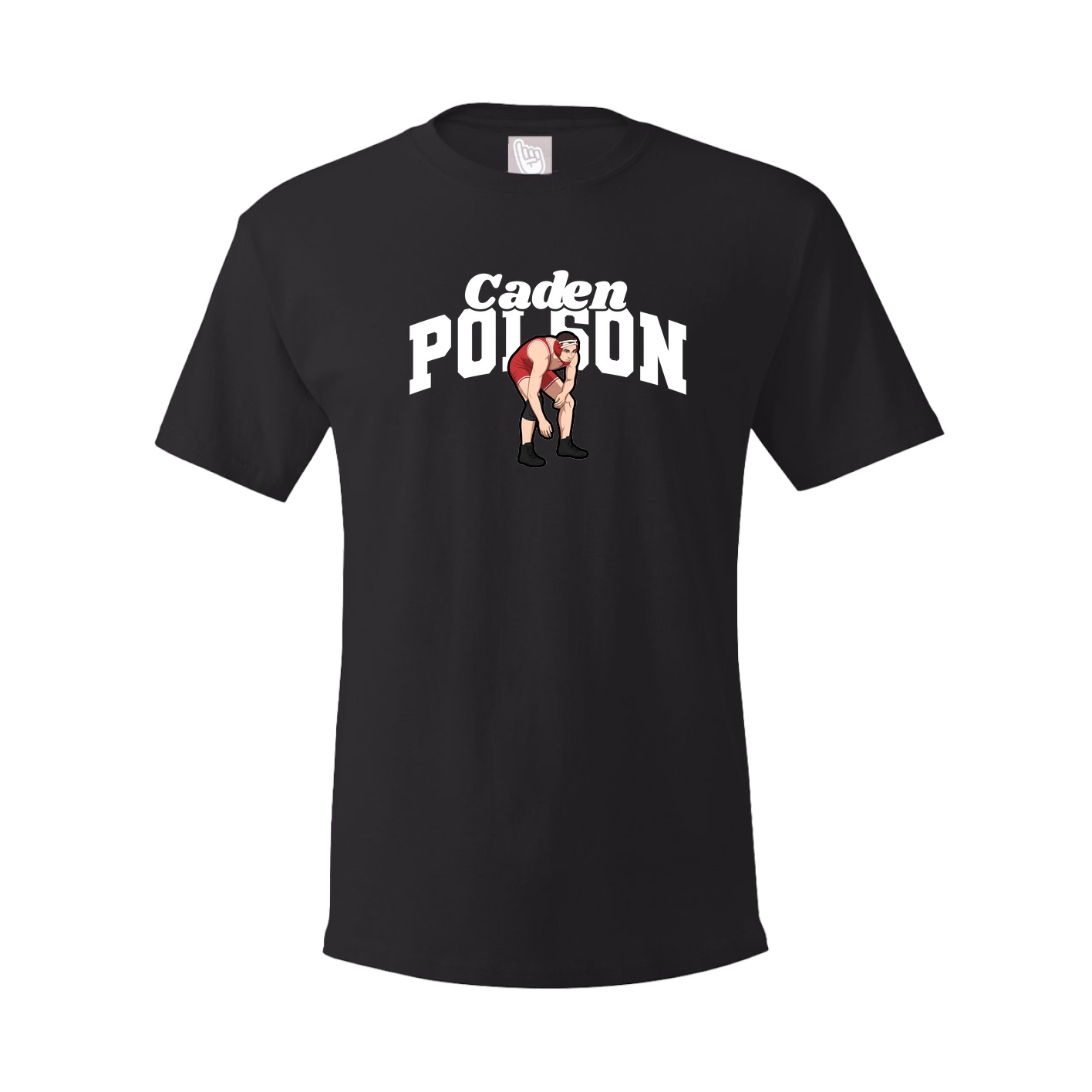 Tee — Signature Arch in Black