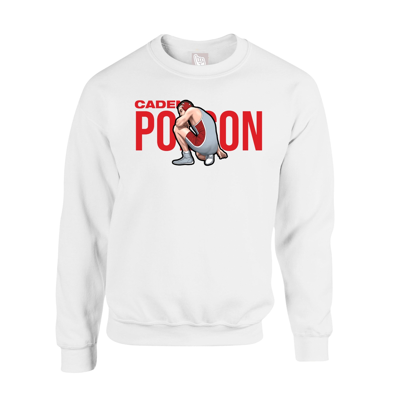 Fleece Crew — Player Name in White