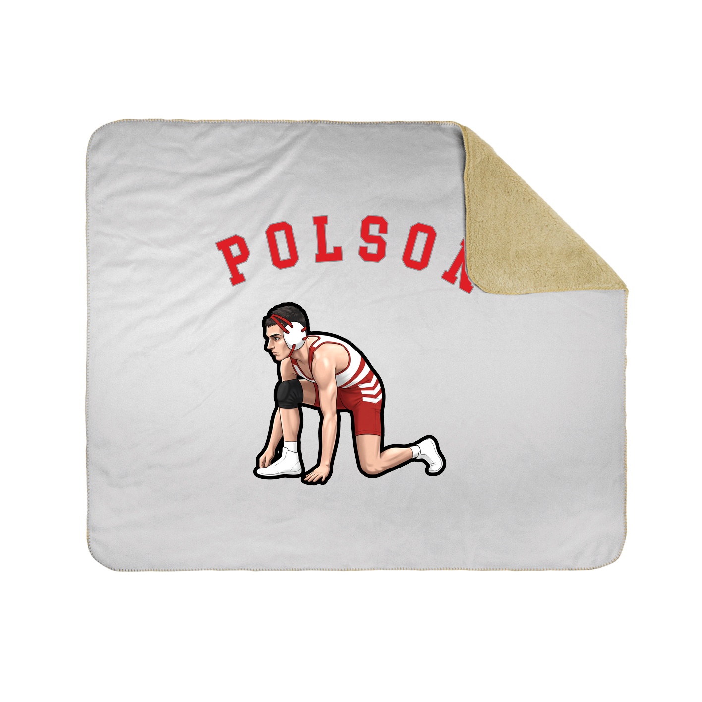 Throw Blanket — Shirsey Arch in White