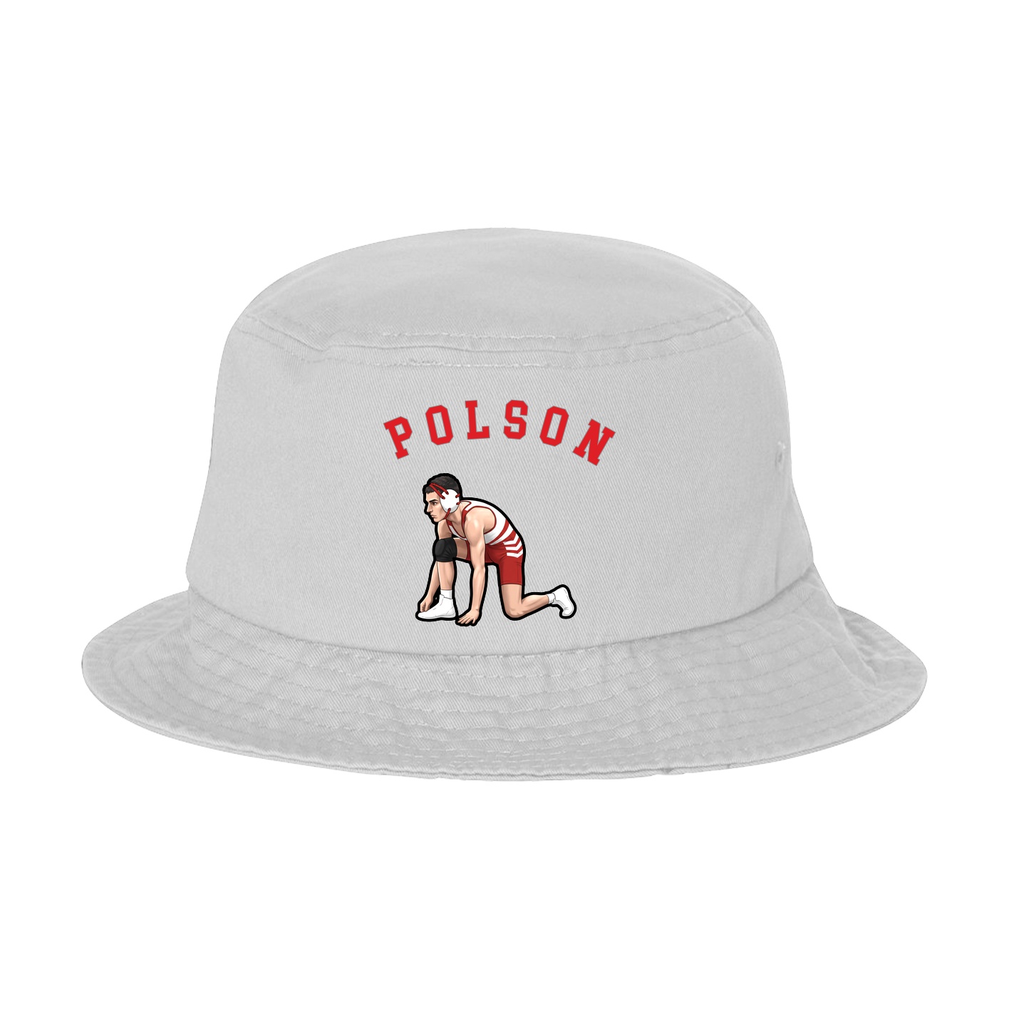 Bucket Cap — Shirsey Arch in White