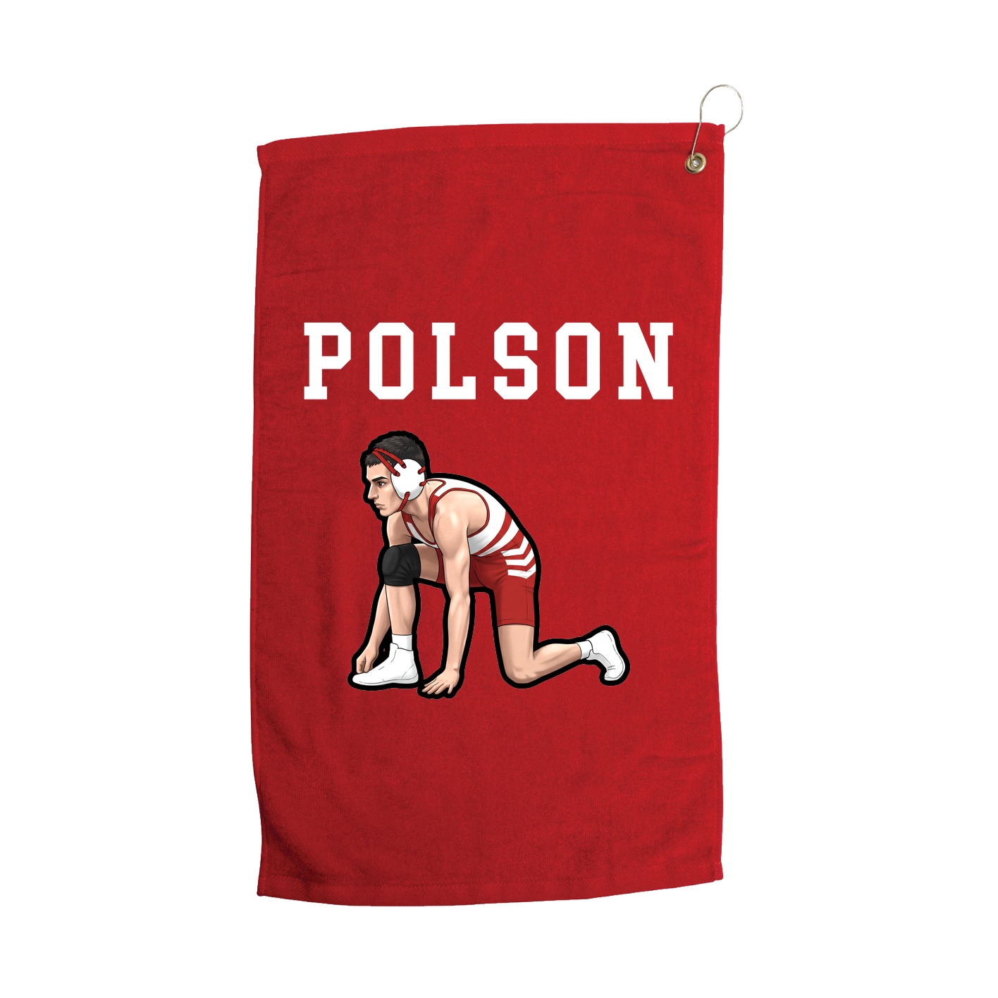 Golf Towel — Shirsey in Red