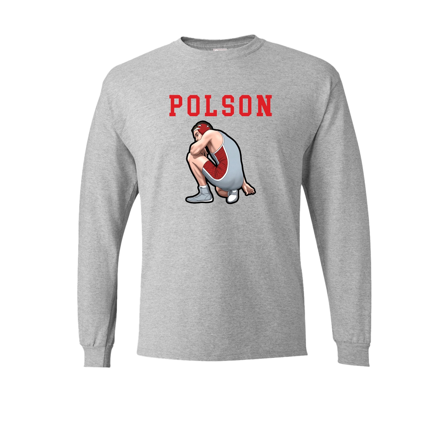 Long Sleeve Tee — Shirsey in Grey