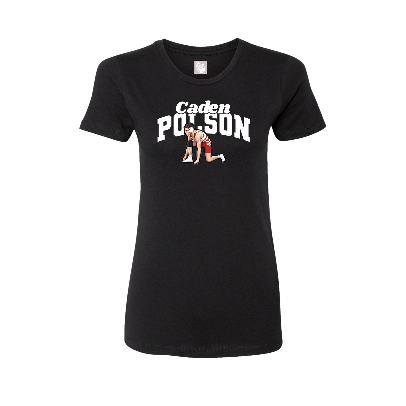Womens Tee — Signature Arch in Black