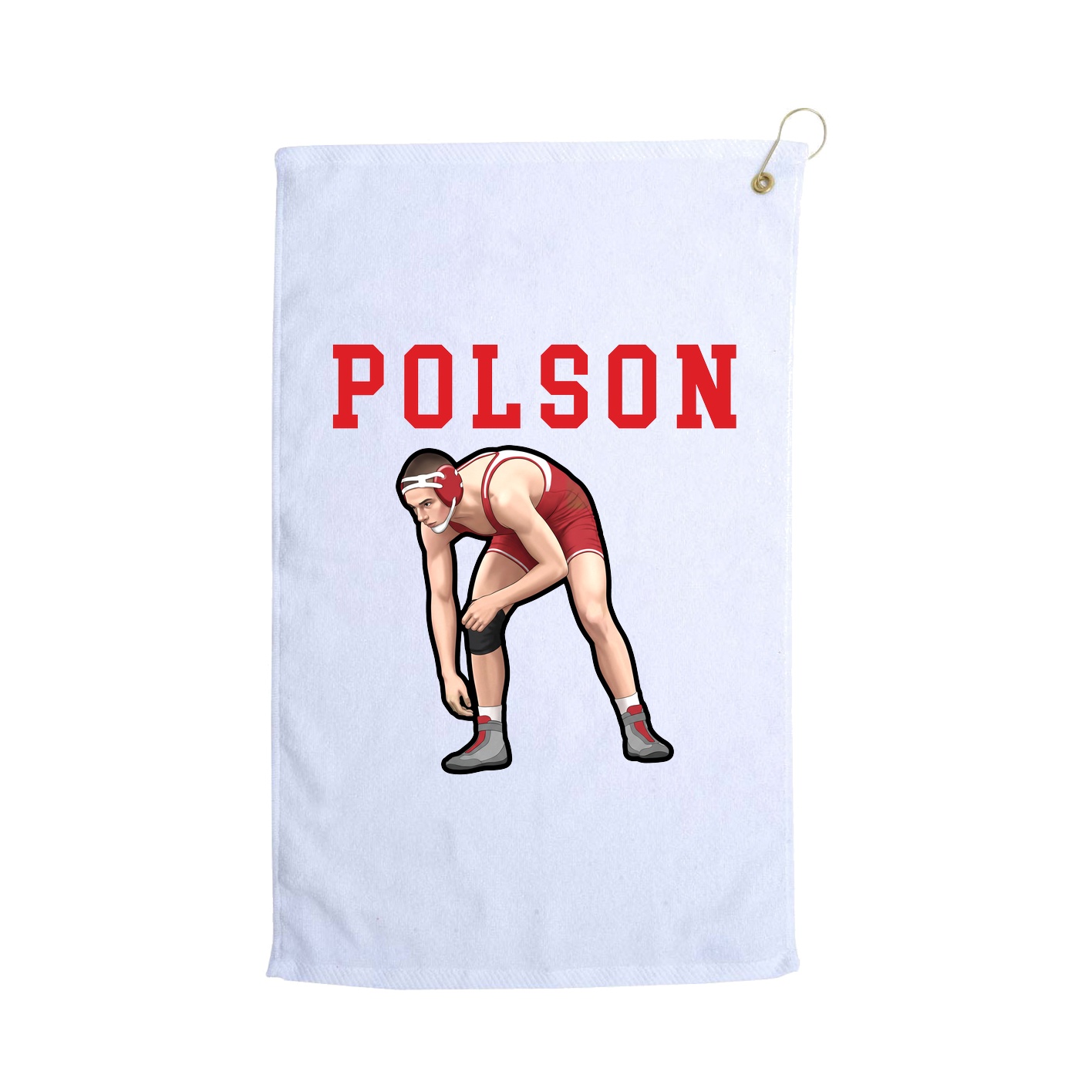 Golf Towel — Shirsey in White