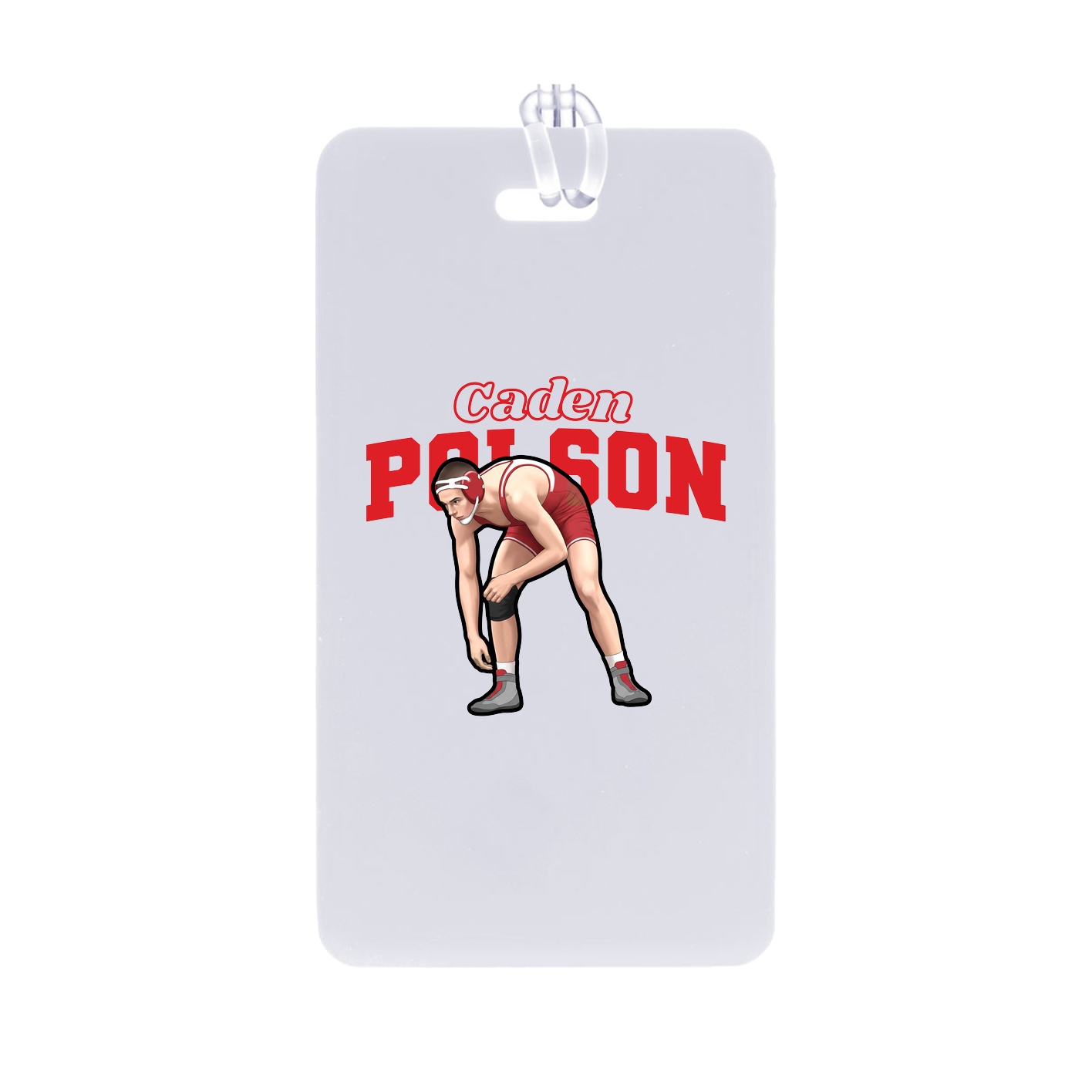 Bag Tag — Name Arch in Classic