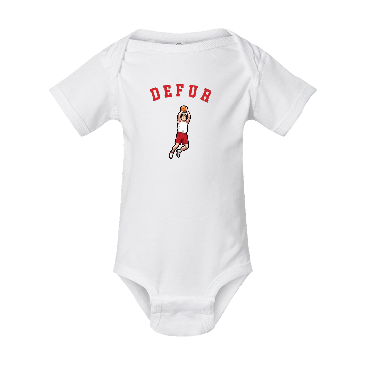 Baby Onesie — Shirsey Arch in White