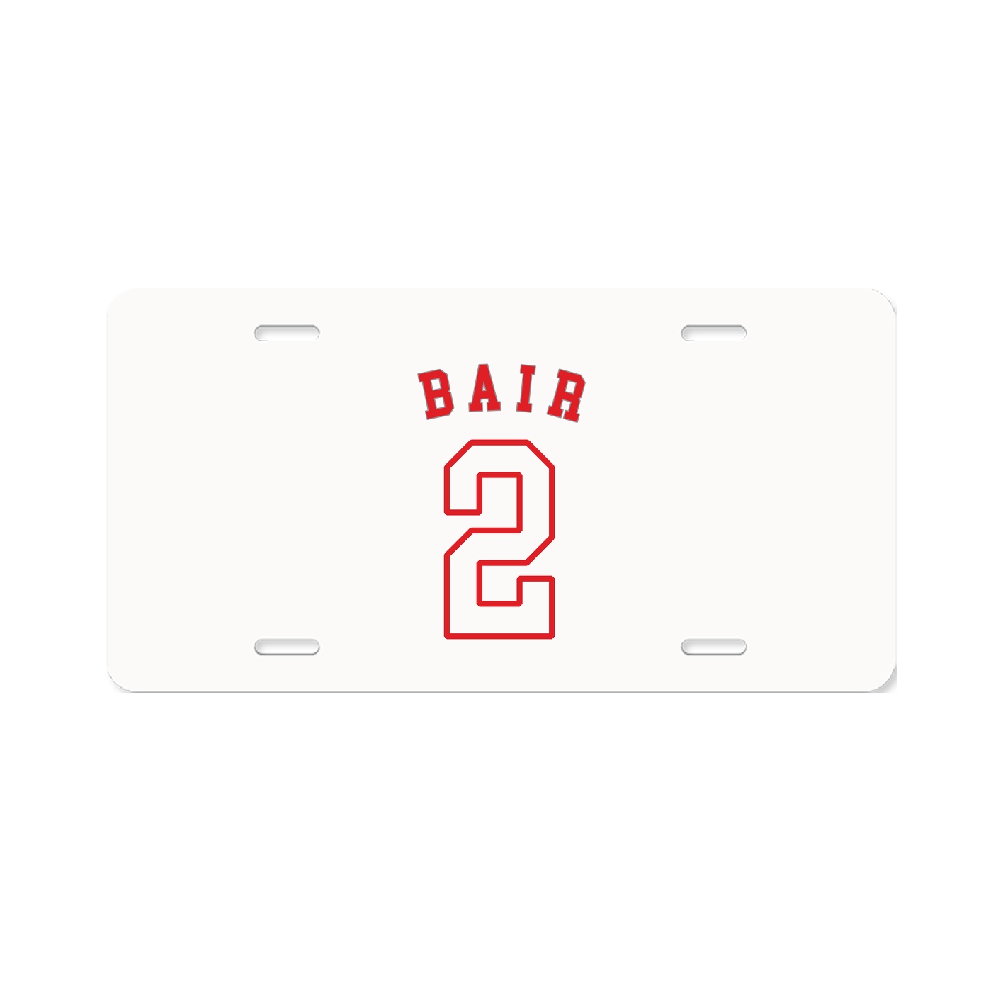 License Plate — Shirsey Arch in Classic