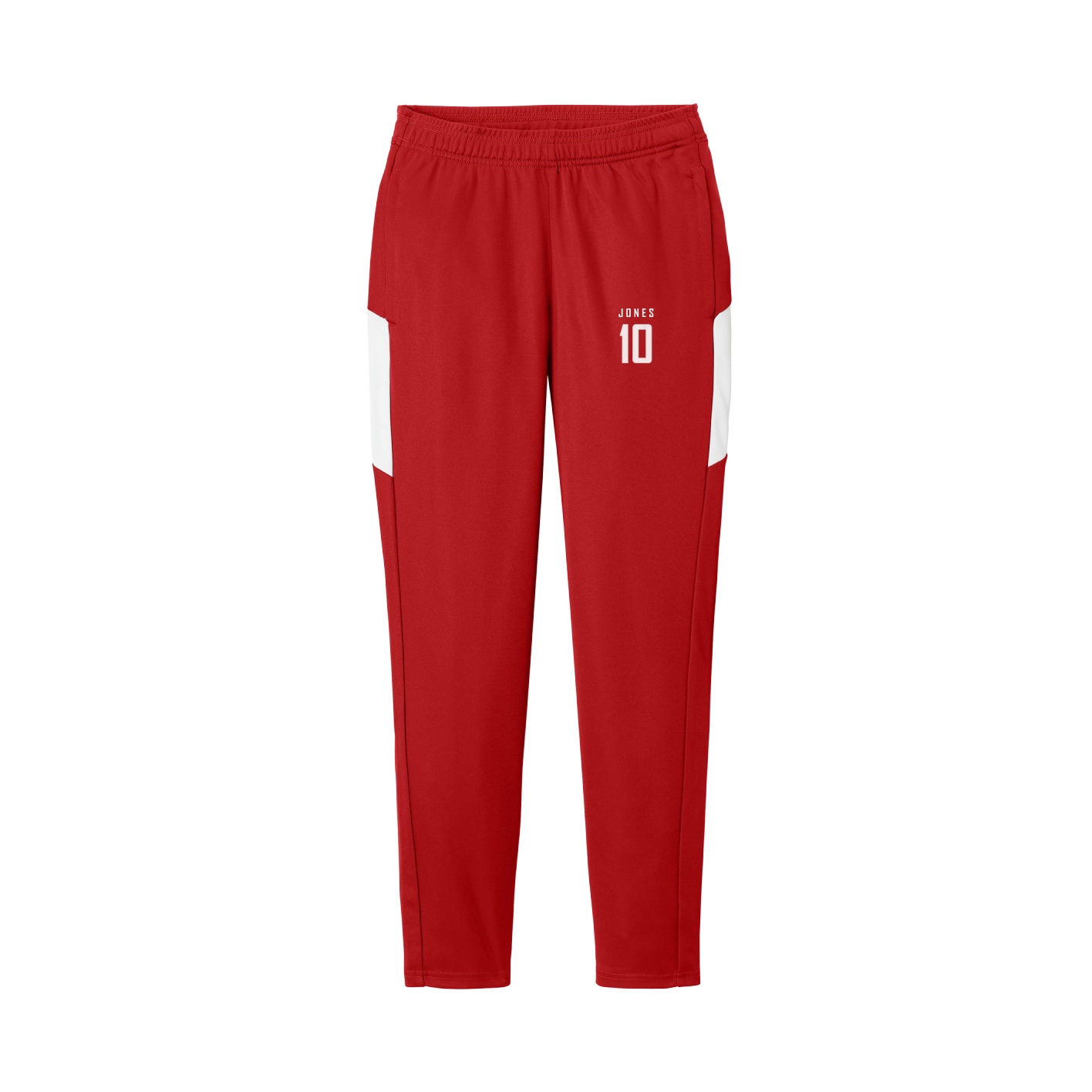 Women's Team Travel Pant — Mesh Shirsey in Cardinal/White