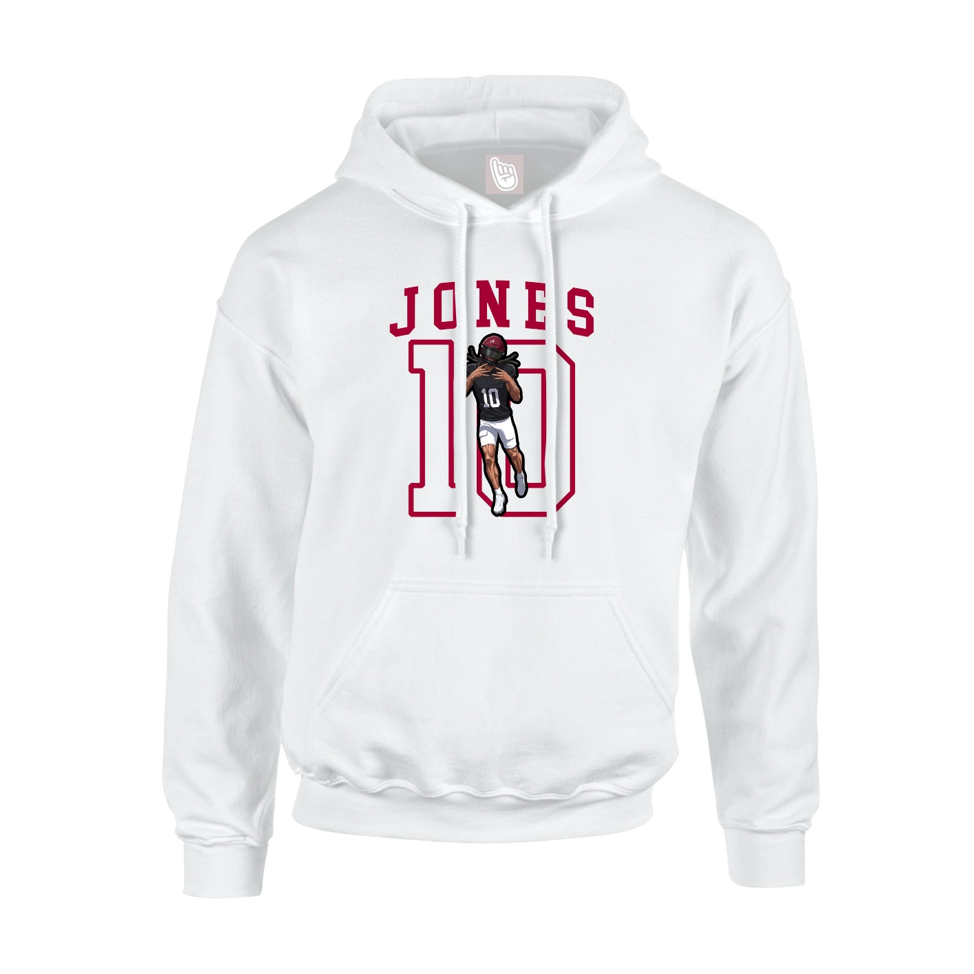 Hoodie — Shirsey in White