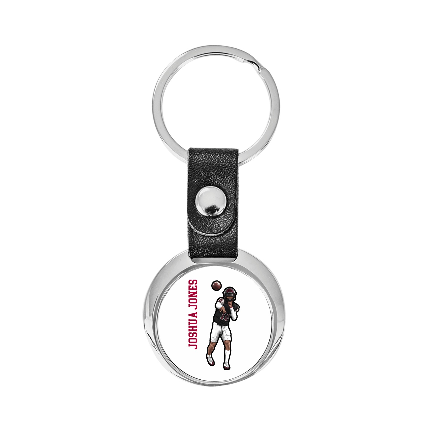 Key Chain — Name Vertical in Classic