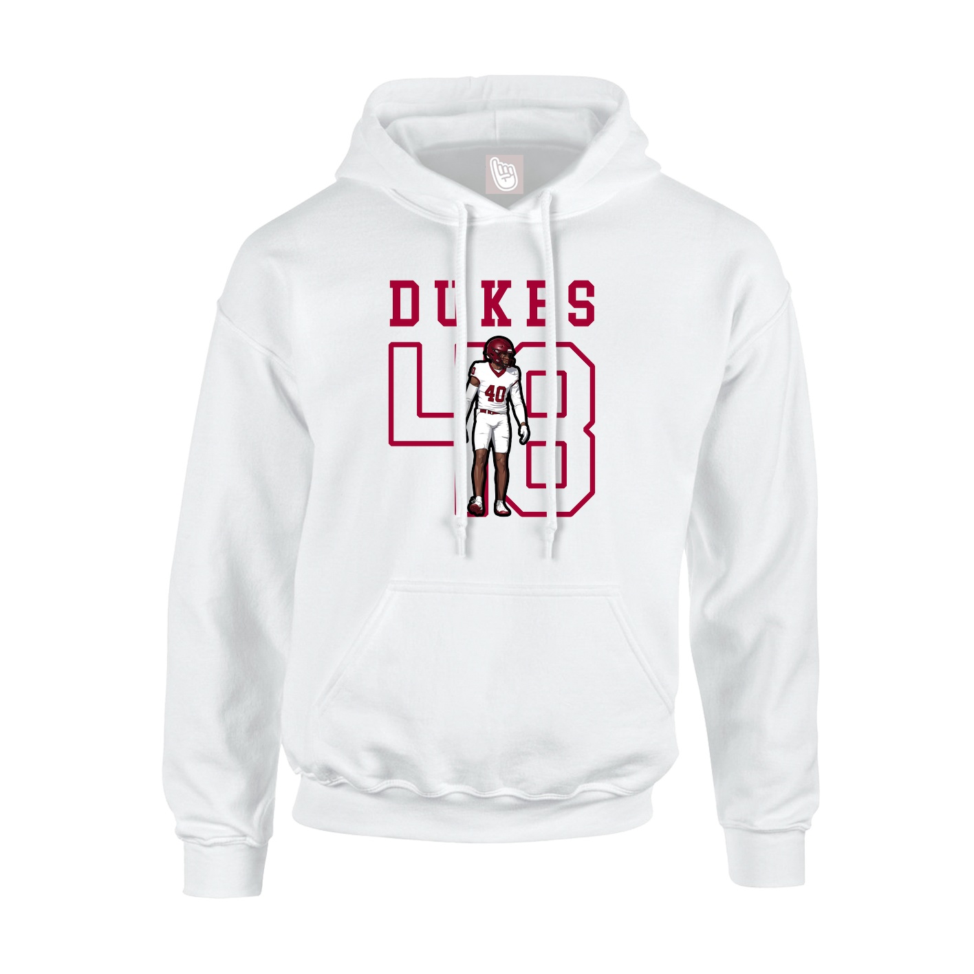 Hoodie — Shirsey in White