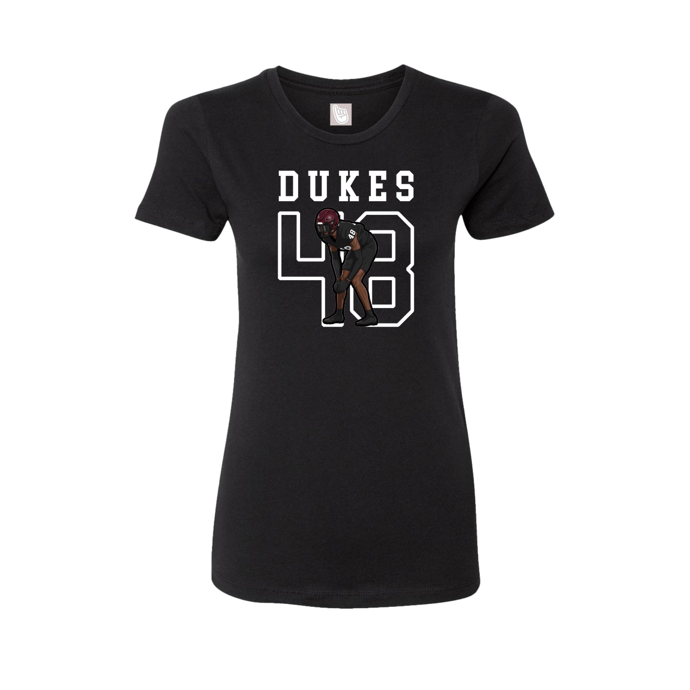 Fitted Women's Tee — Shirsey in Black