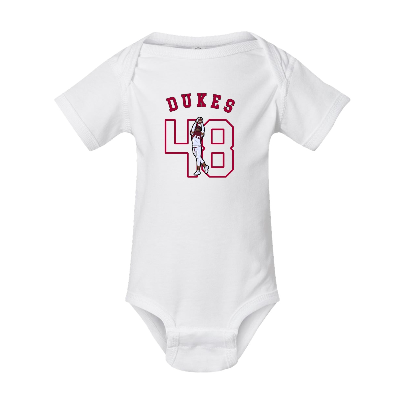 Baby Onesie — Shirsey Arch in White