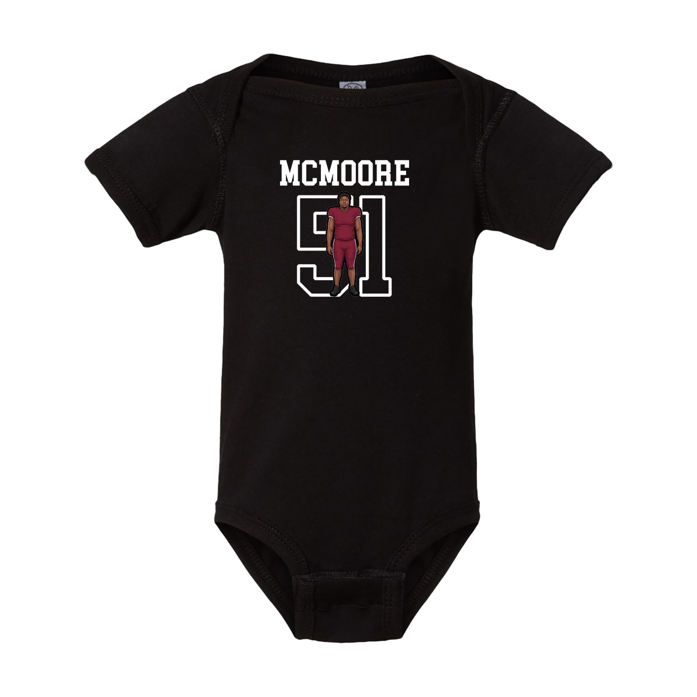 Baby Onesie — Shirsey in Black