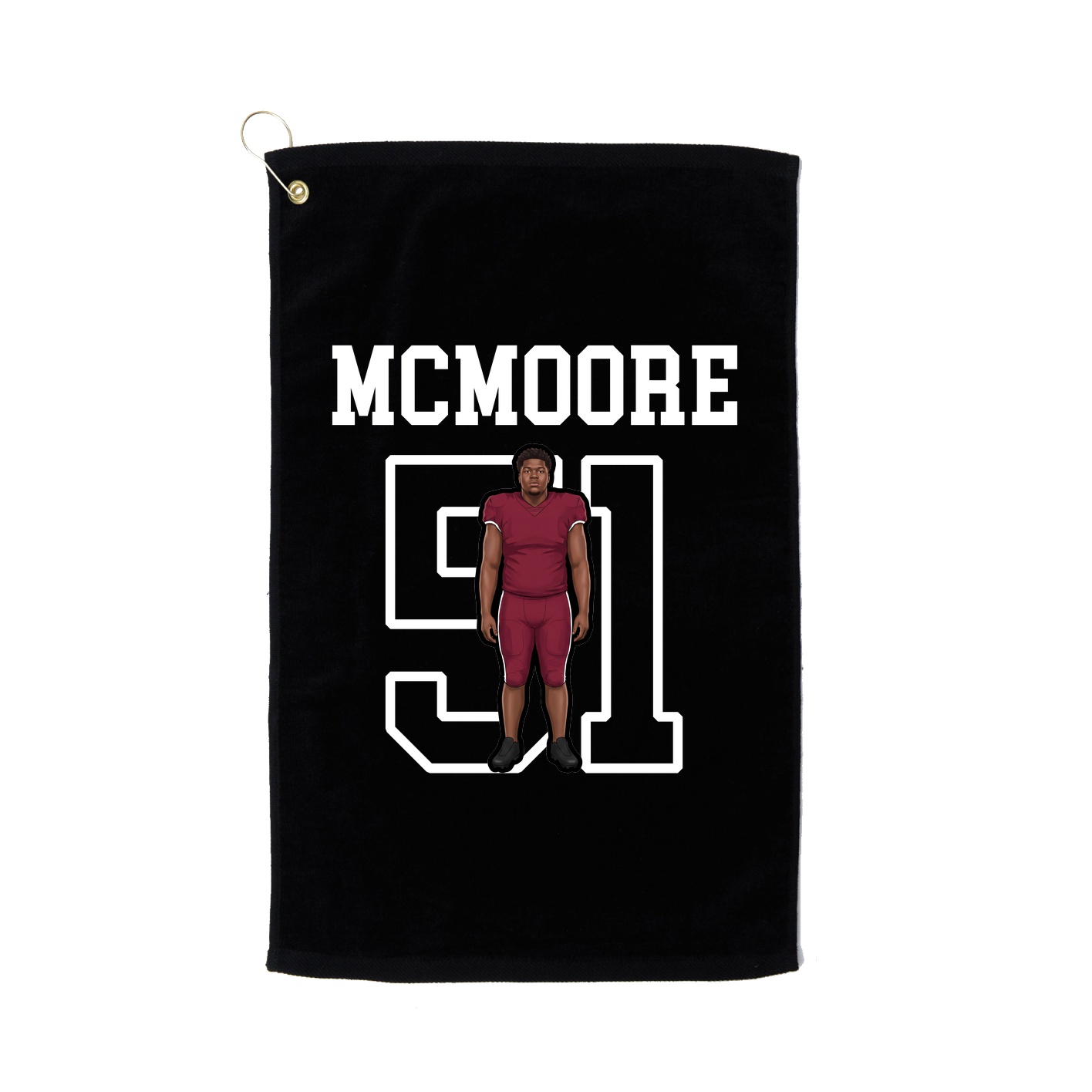 Golf Towel — Shirsey in Black