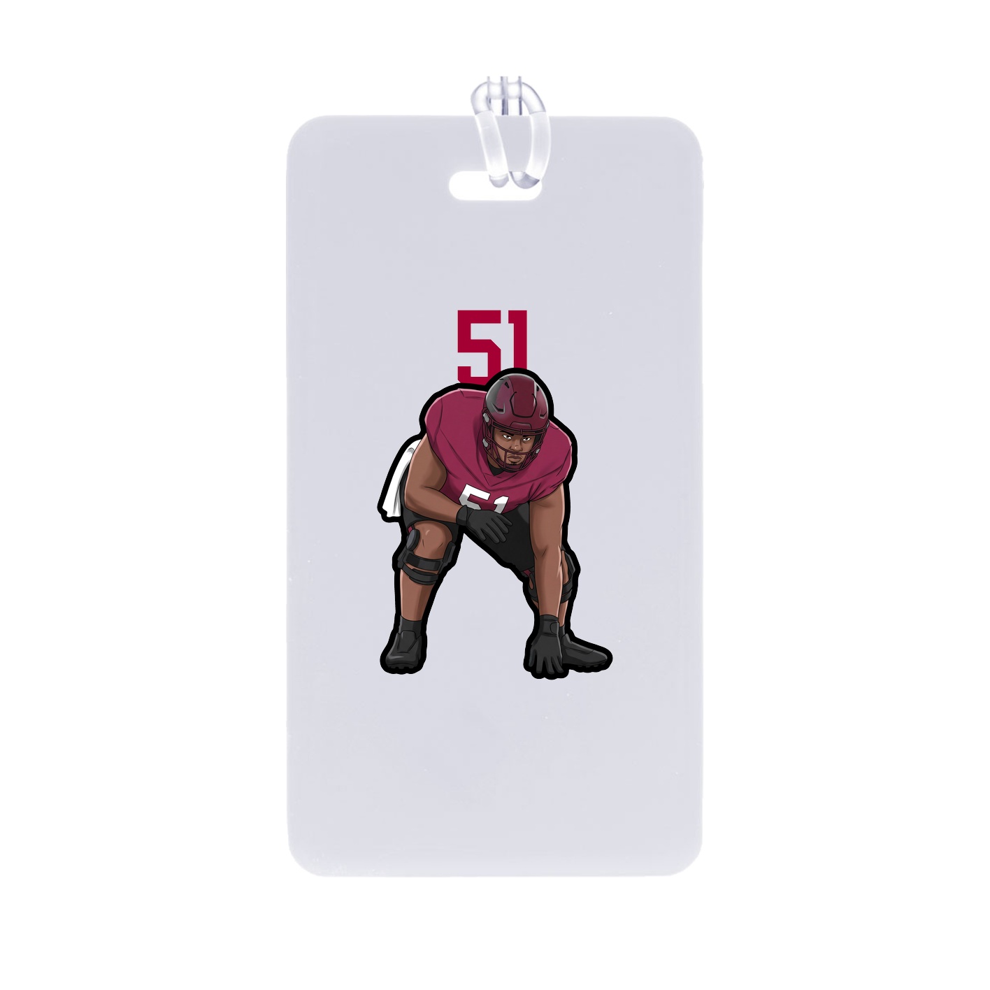 Bag Tag — Number Top in Classic