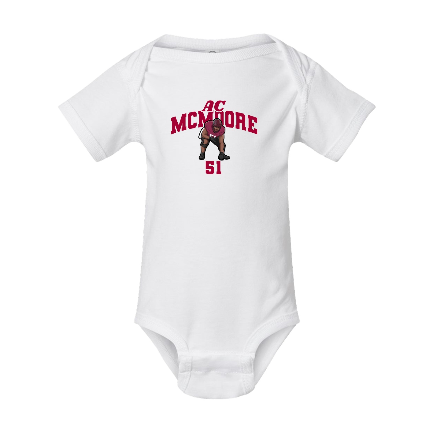Baby Onesie — Signature Arch in White