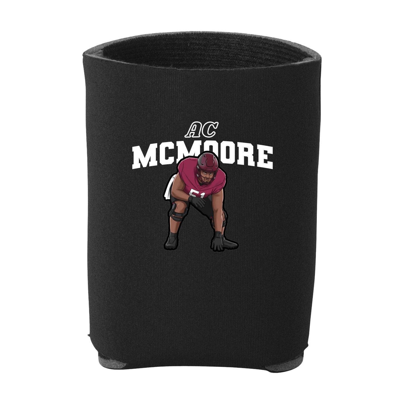 Can Holder — Name Arch in Black