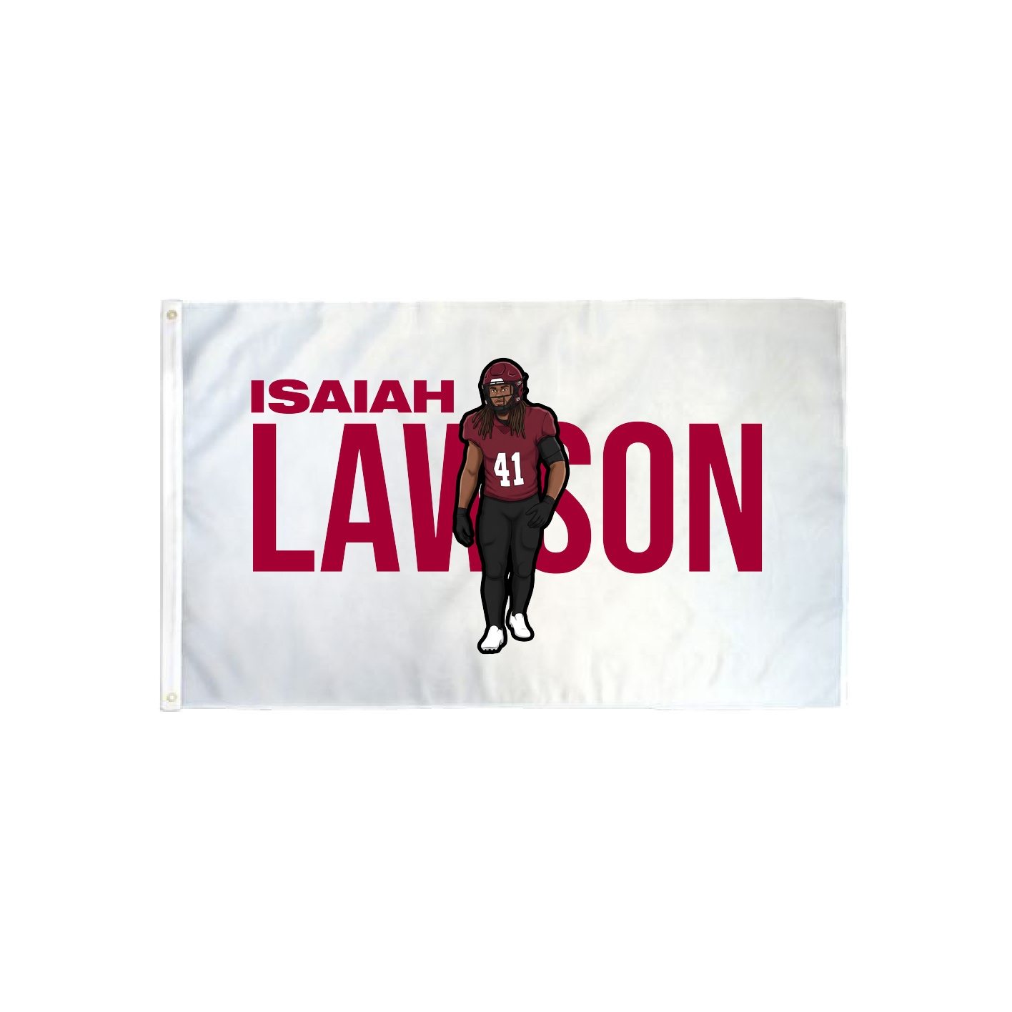 3x5 Flag — Player Name in Classic