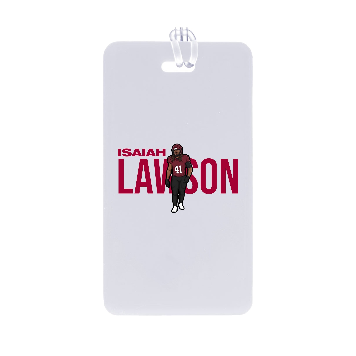 Bag Tag — Player Name in Classic