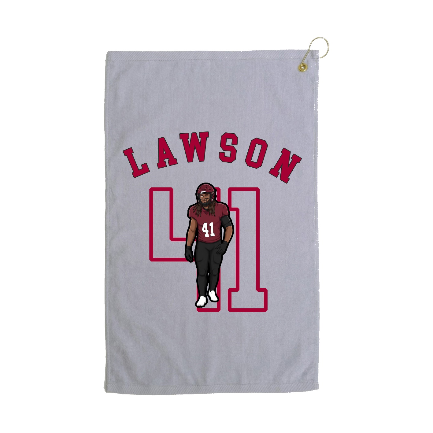 Golf Towel — Shirsey Arch in Grey