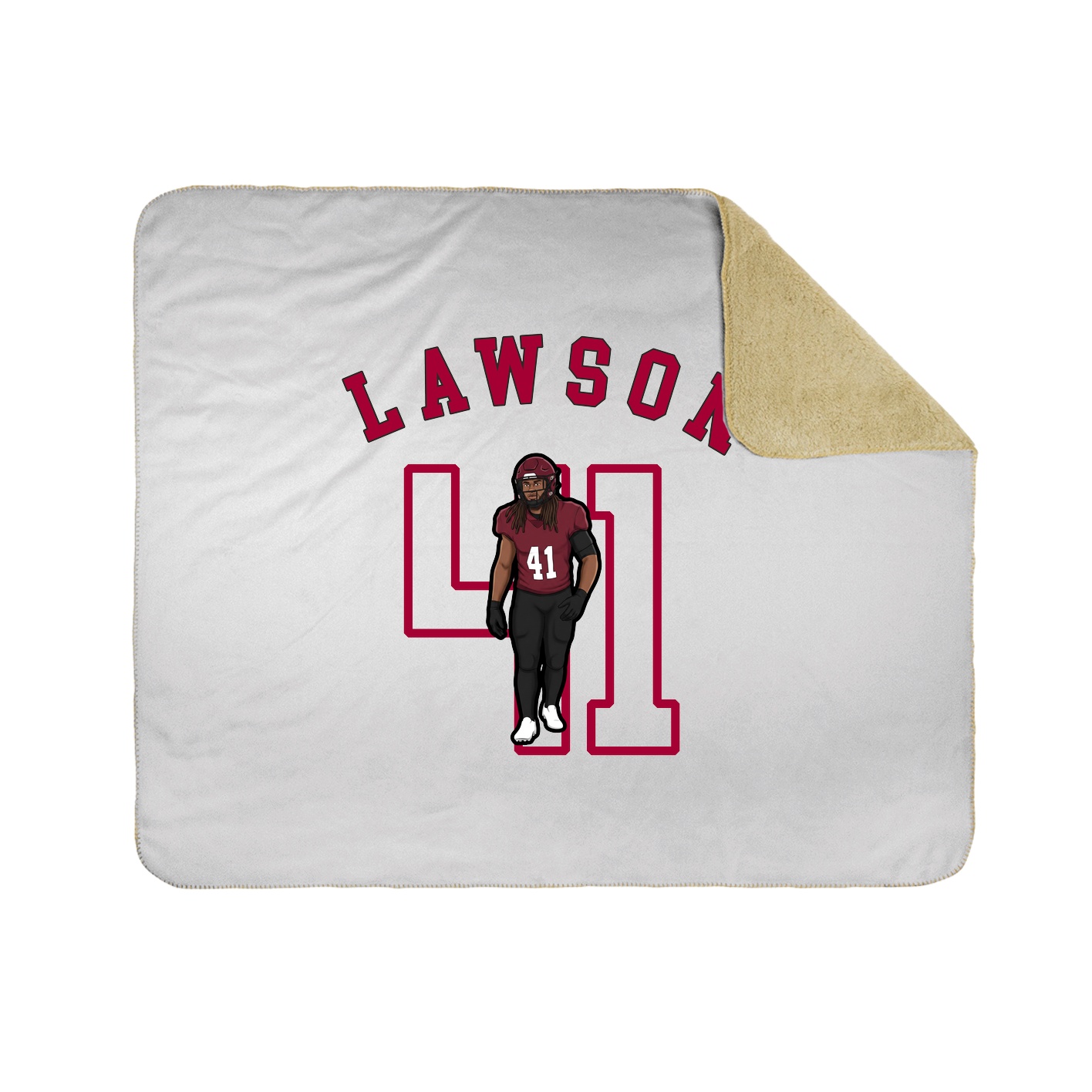 Throw Blanket — Shirsey Arch in White