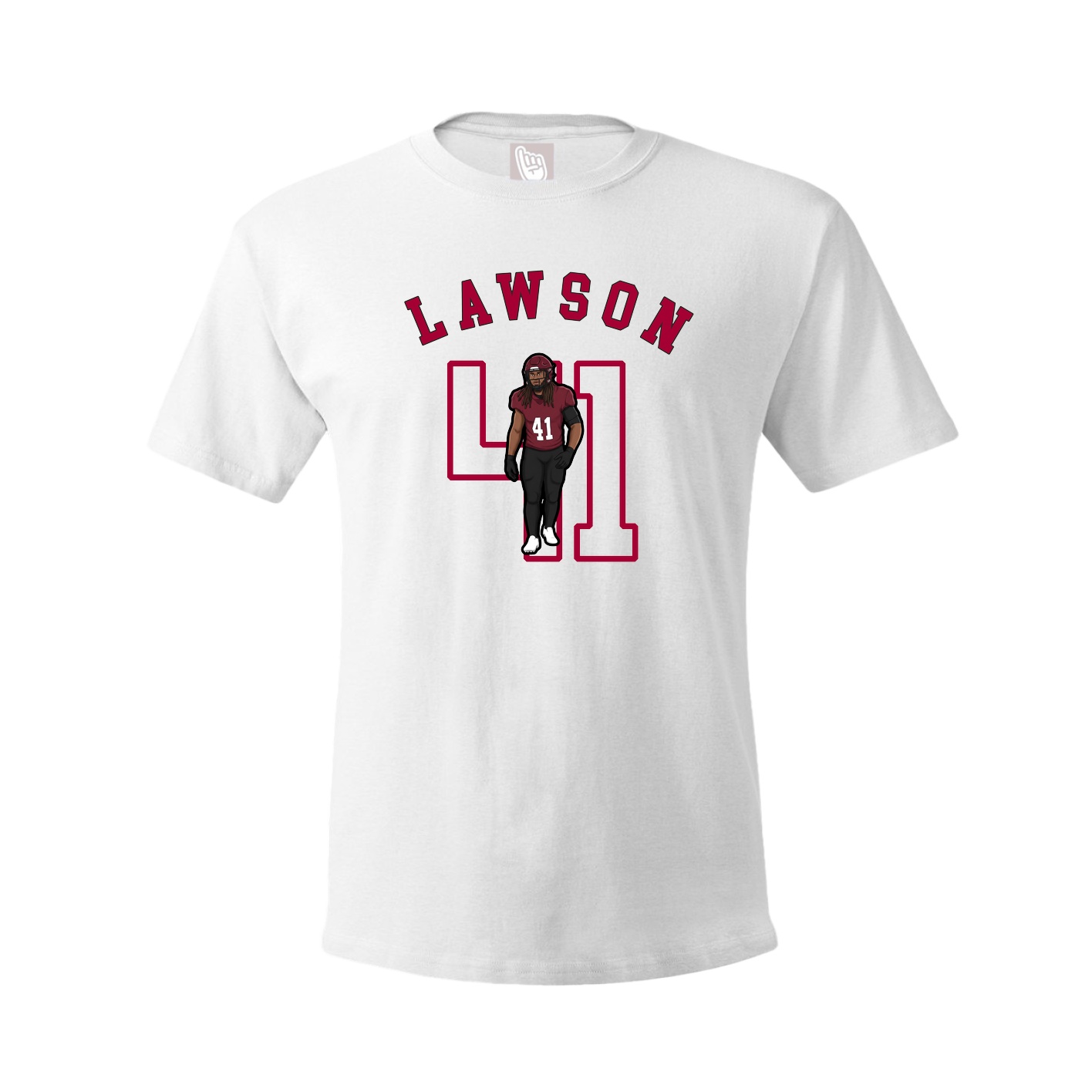Youth Tee — Shirsey Arch in White