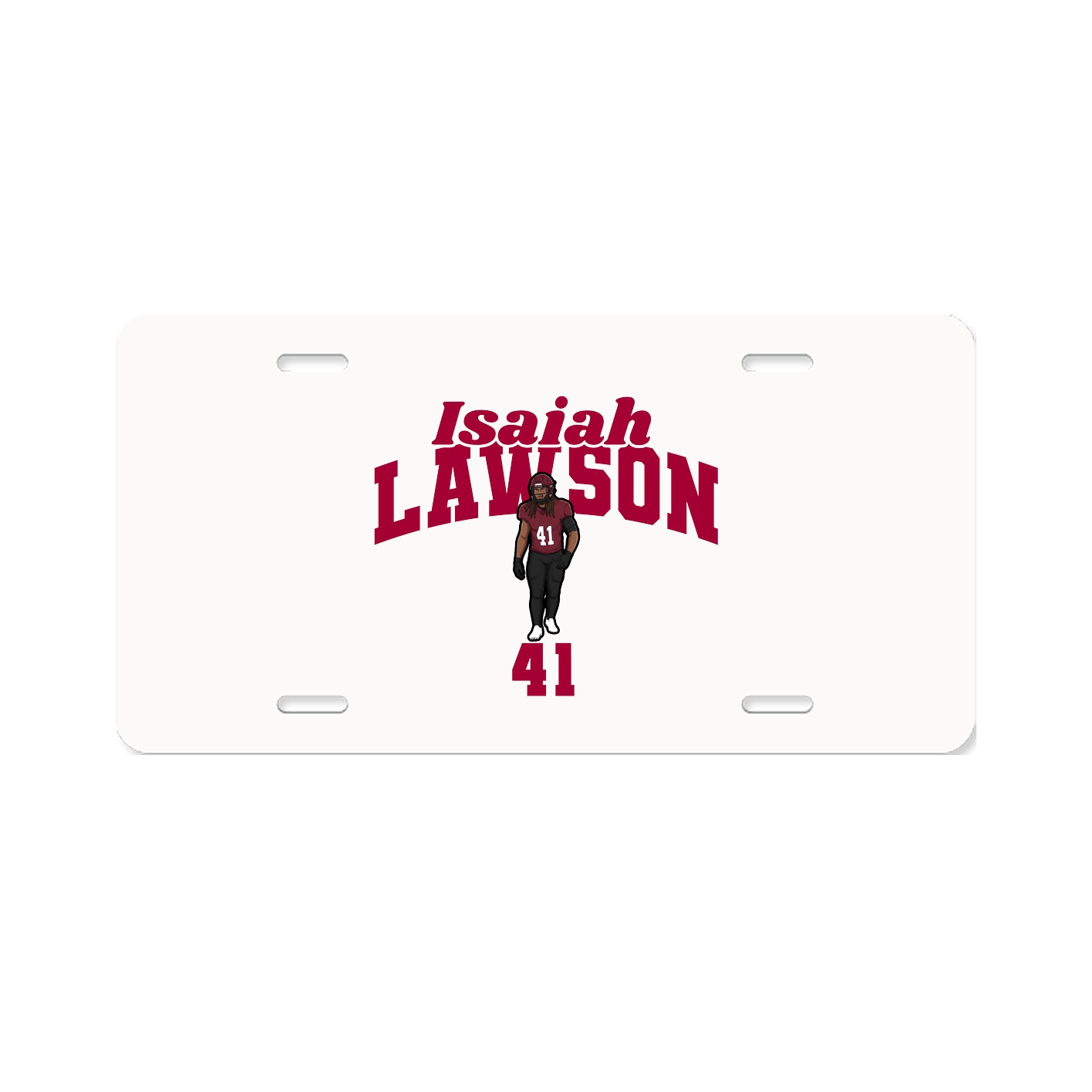 License Plate — Signature Arch in Classic