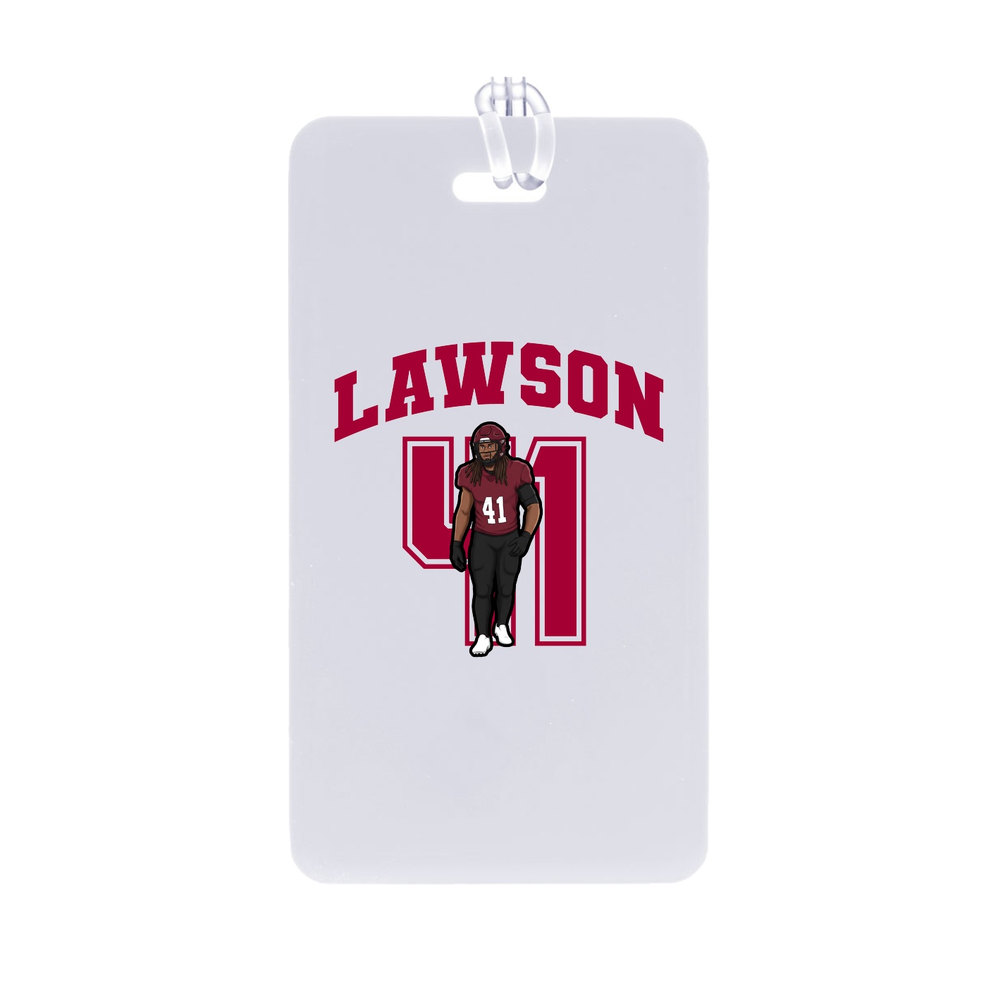 Bag Tag — Number in Classic