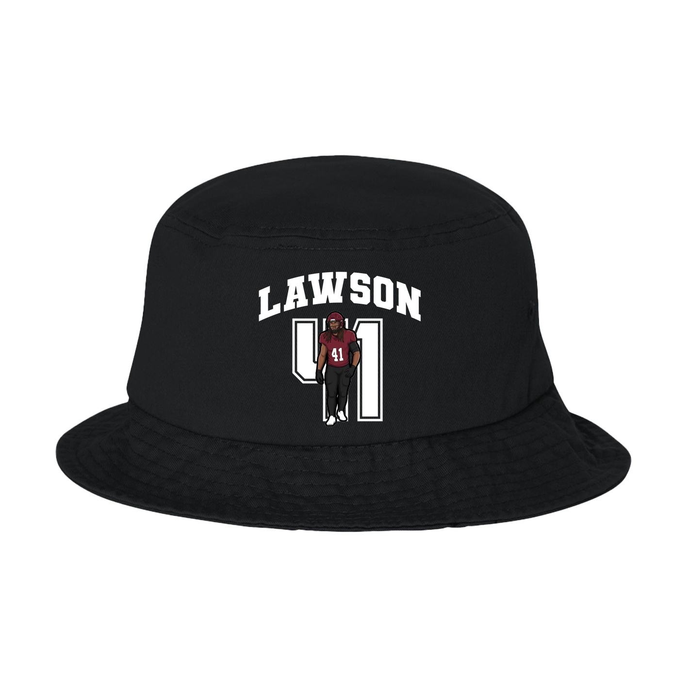 Bucket Cap — Number in Black