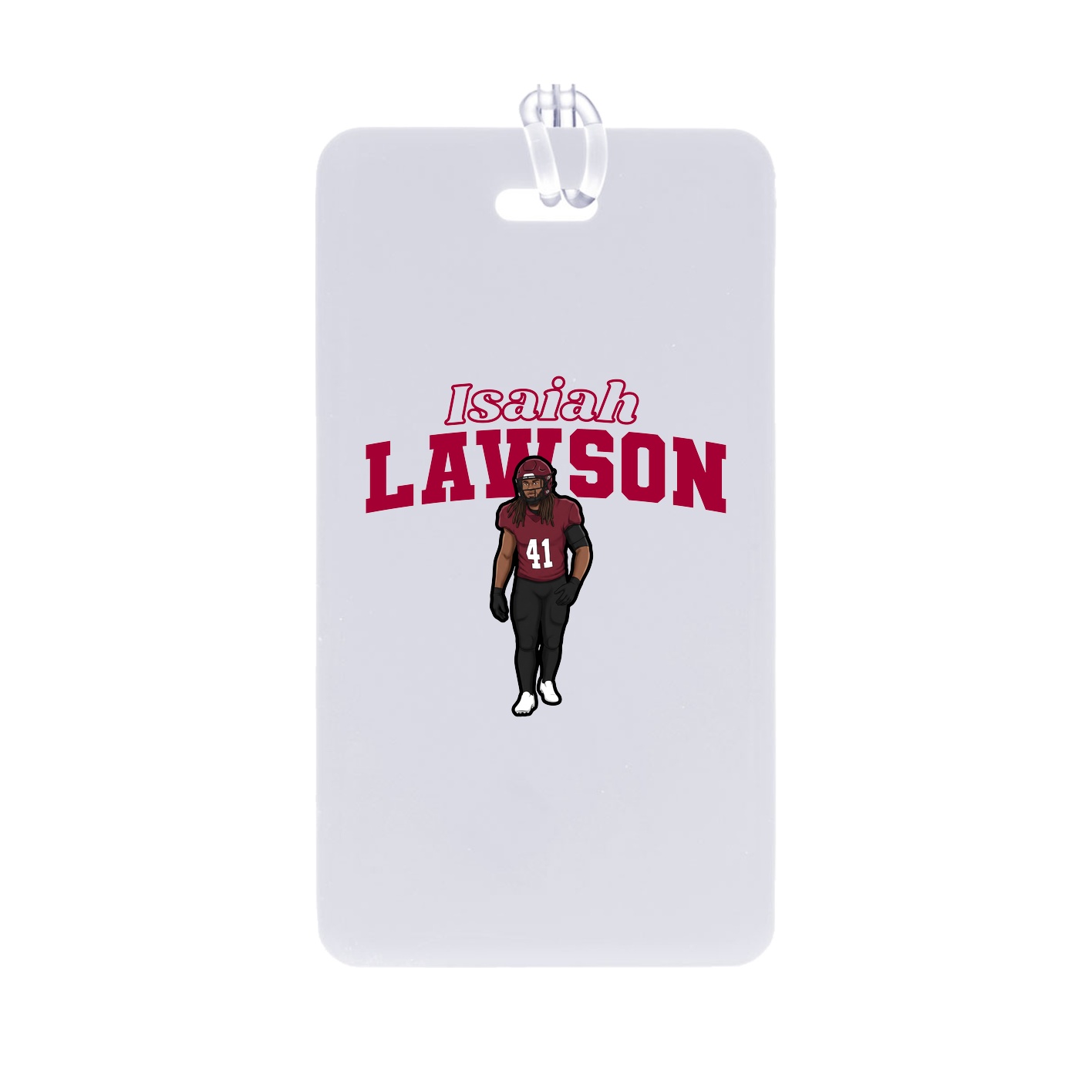 Bag Tag — Name Arch in Classic