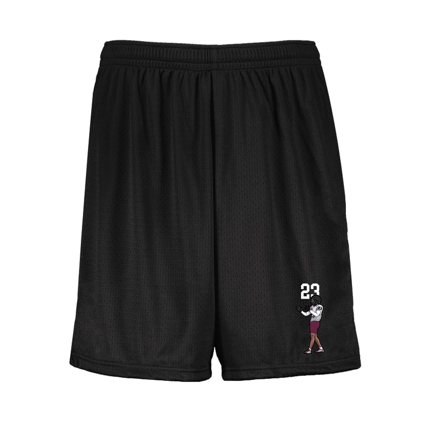 Shorts — Number Top in Black