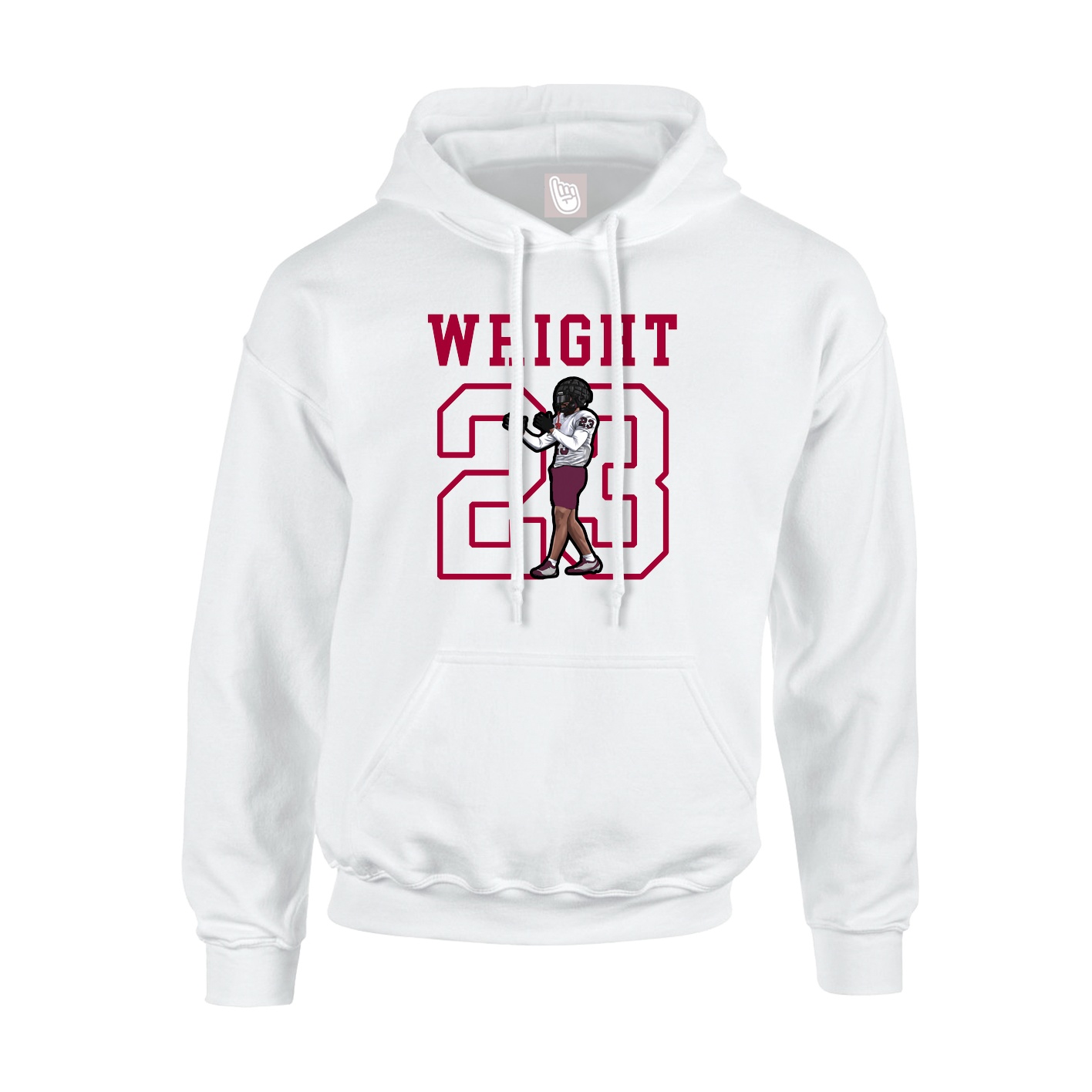 Youth Hoodie — Shirsey in White