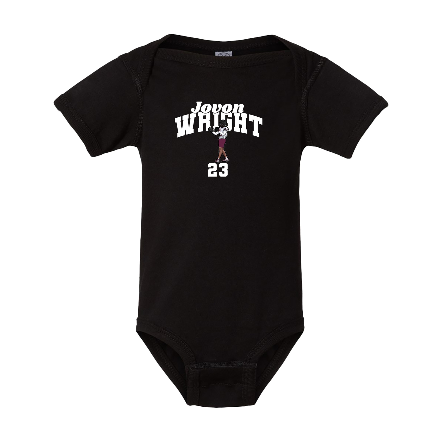 Baby Onesie — Signature Arch in Black