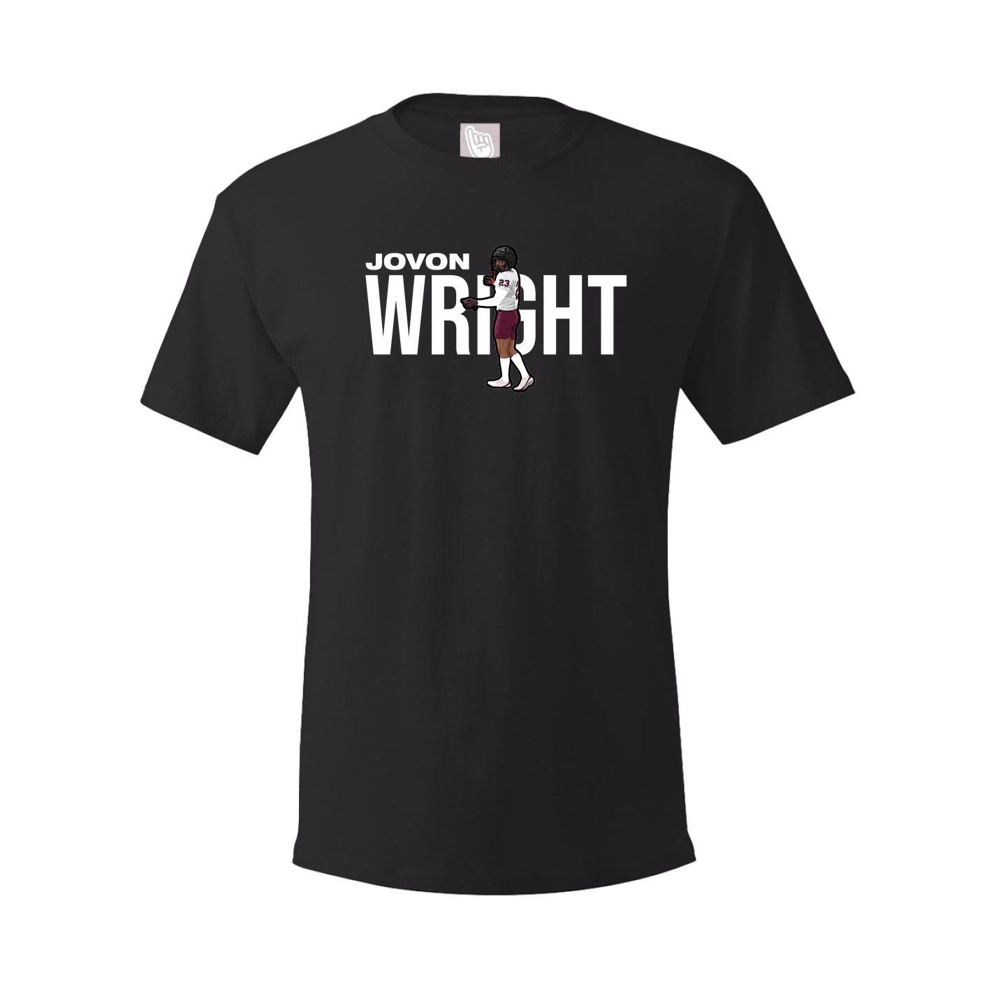 Youth Tee — Player Name in Black