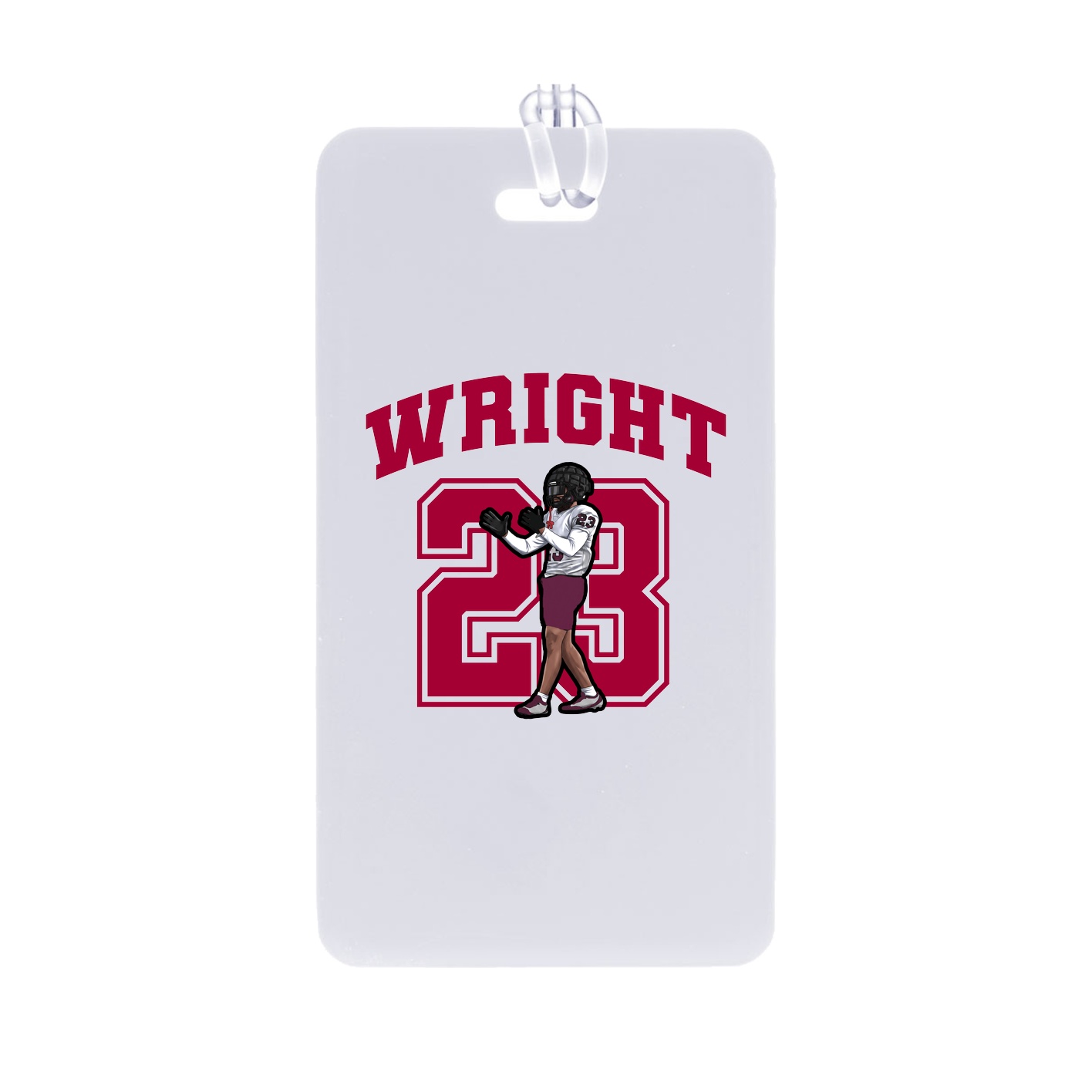 Bag Tag — Number in Classic